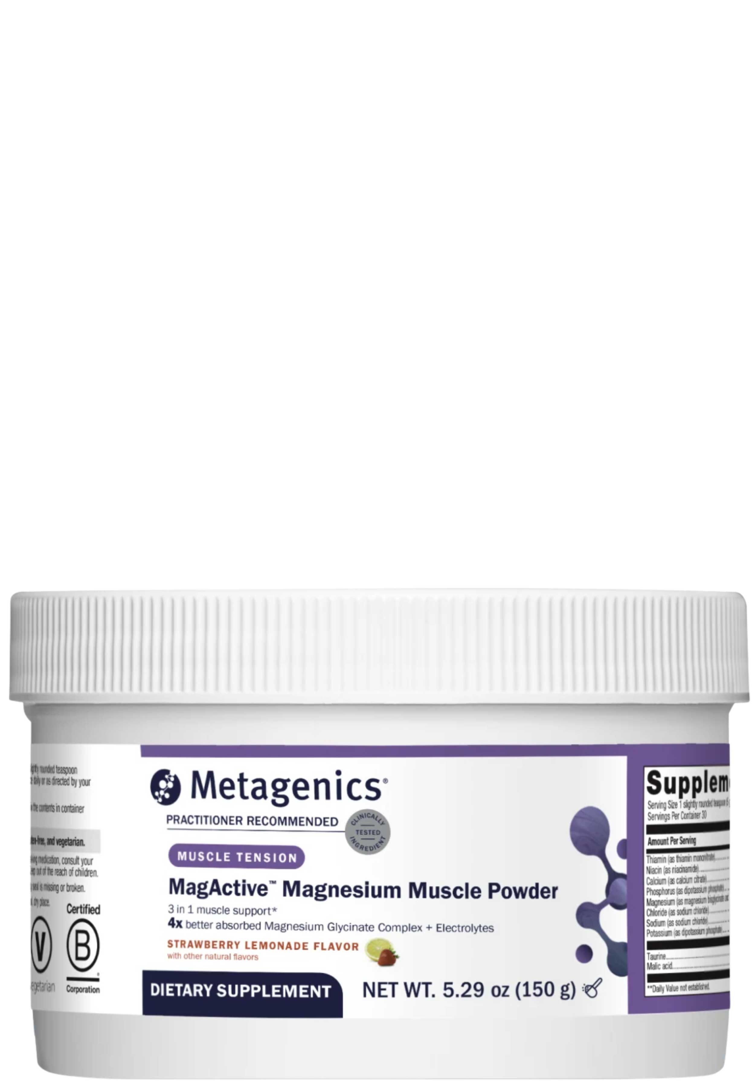 Metagenics MagActive Magnesium Muscle Powder