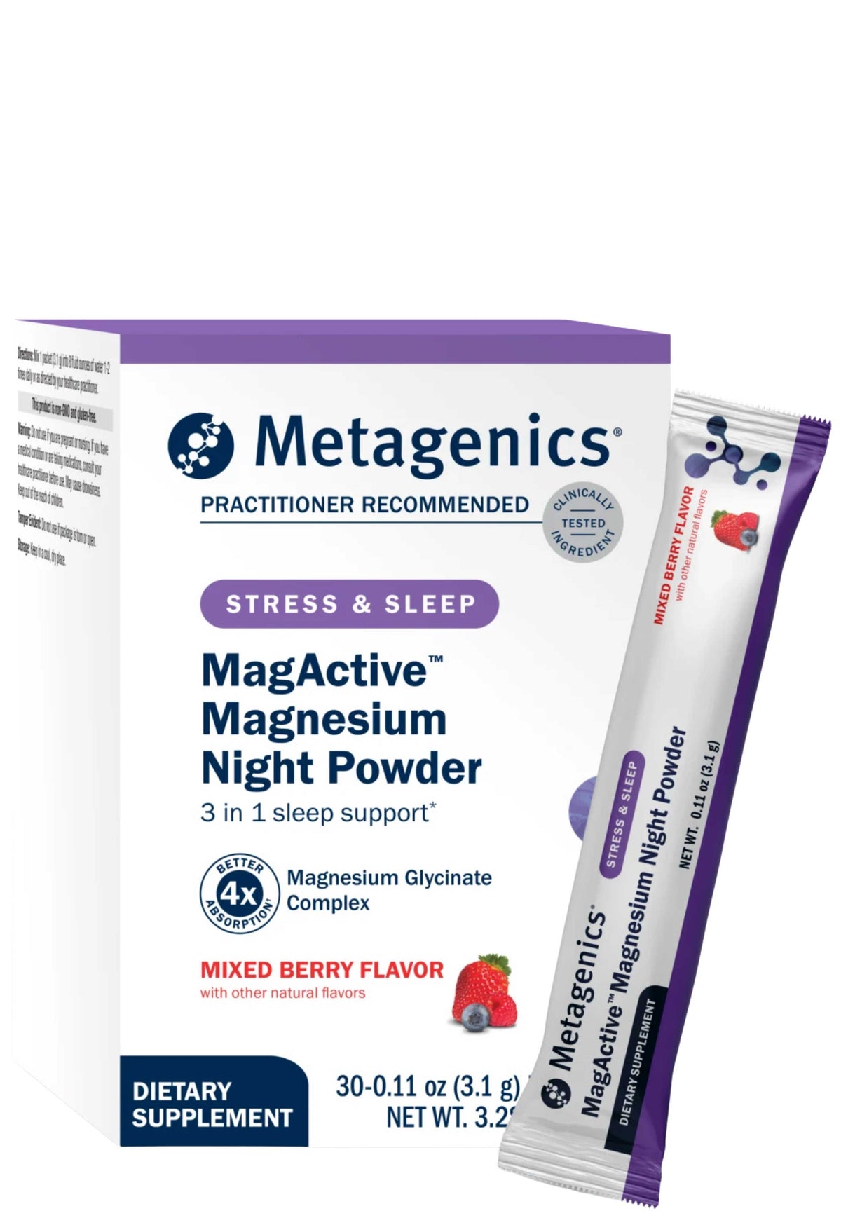 Metagenics MagActive Magnesium Night Powder Packet