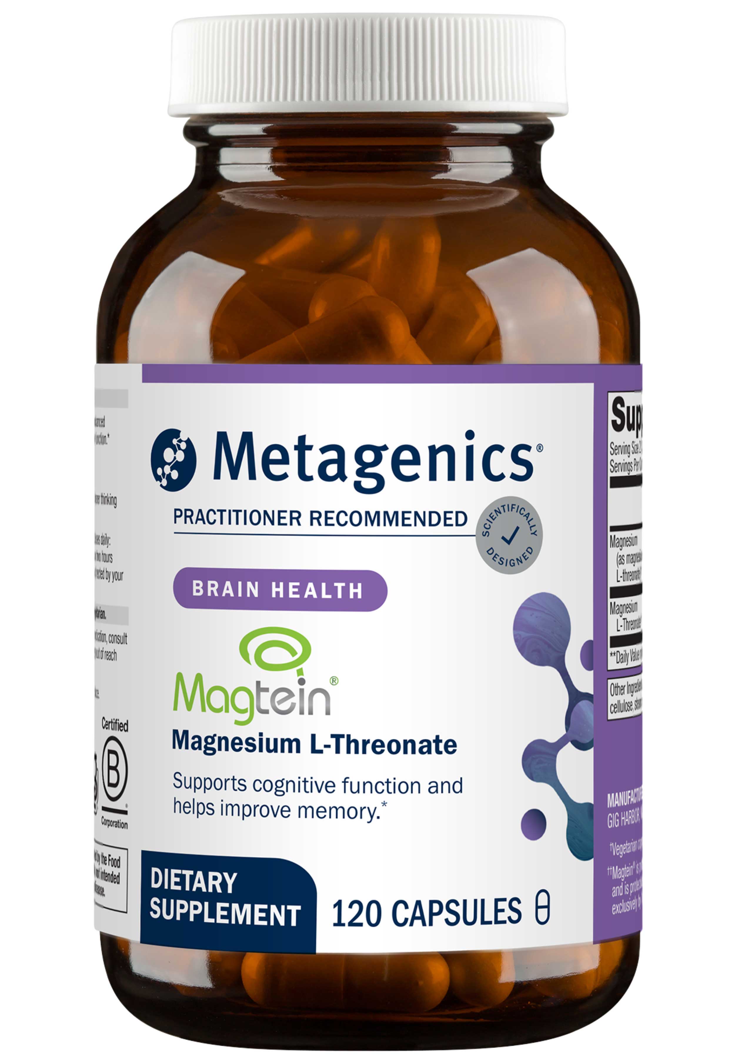 Metagenics Magtein Magnesium L-Threonate