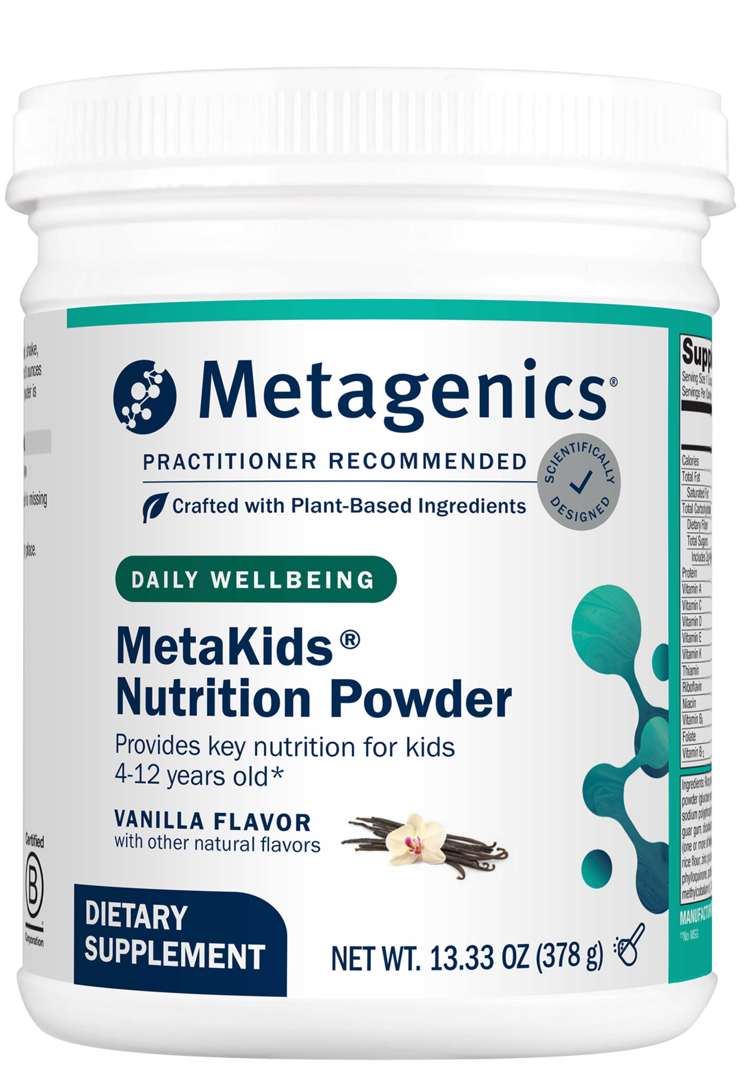 Metagenics MetaKids Nutrition Powder