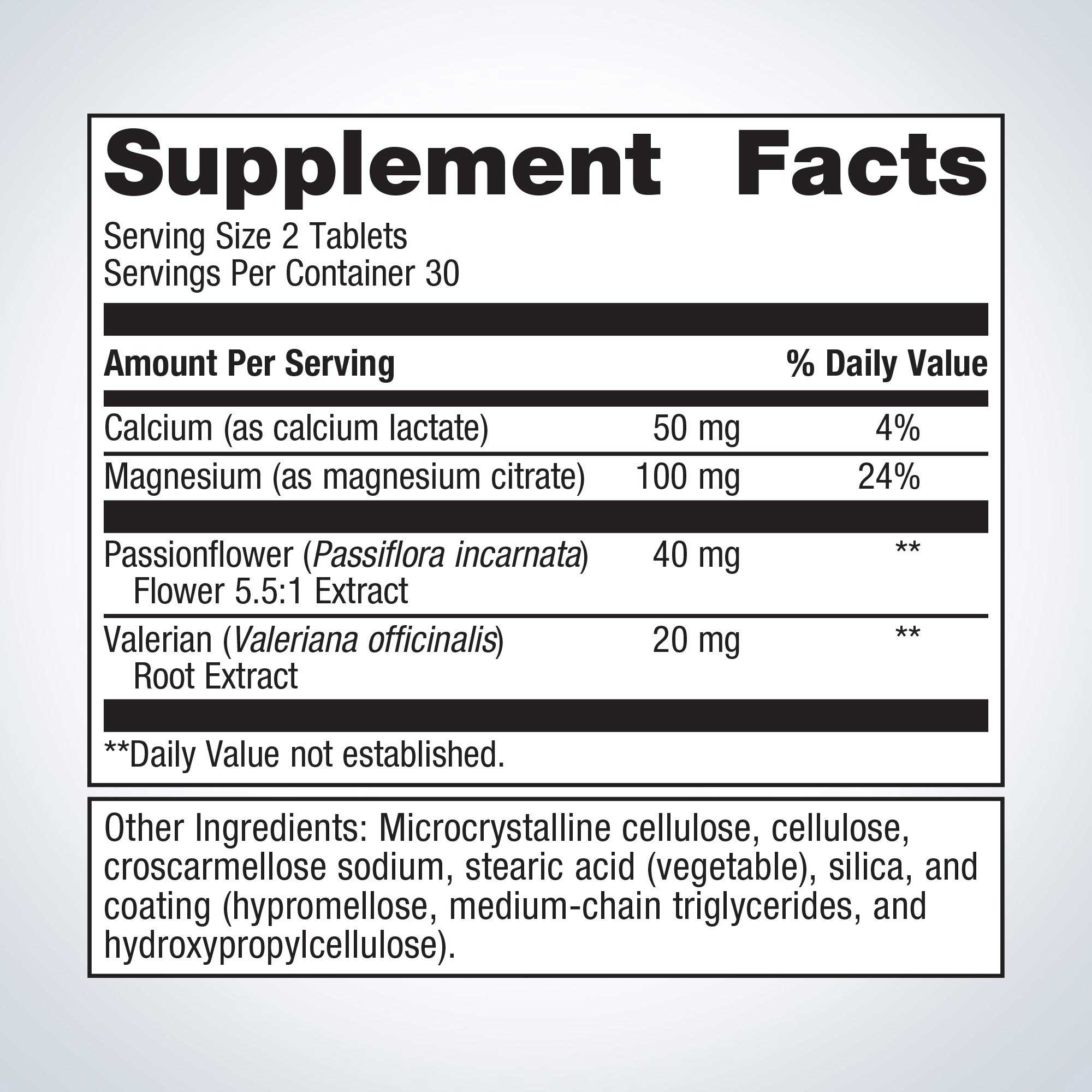 Metagenics MyoCalm Ingredients