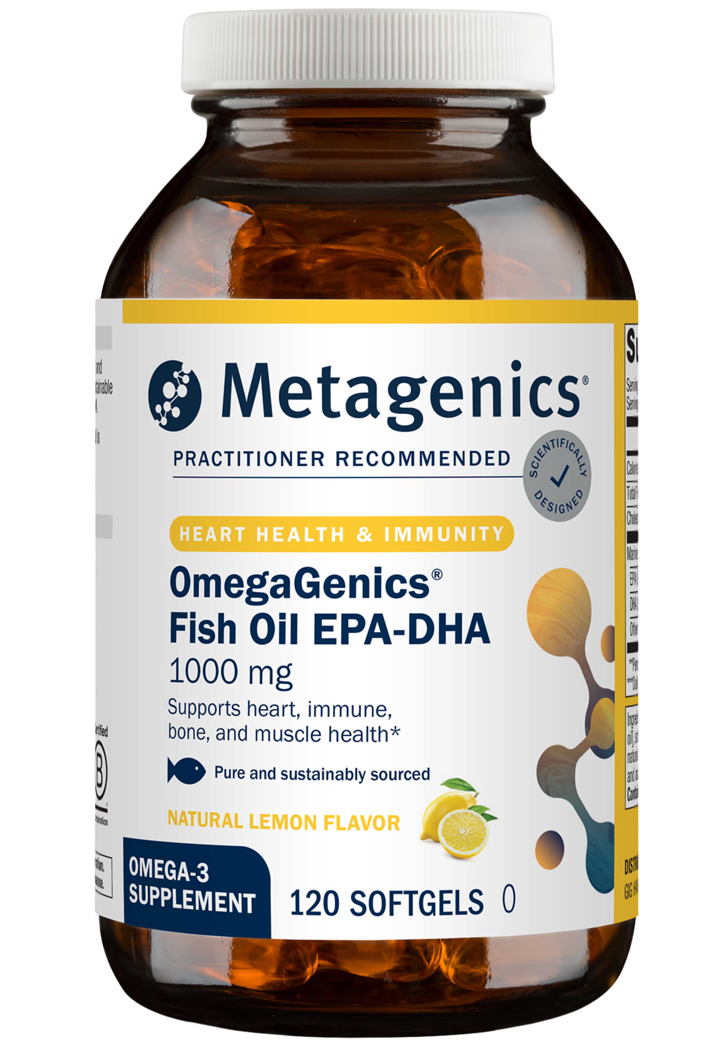 Metagenics OmegaGenics Fish Oil EPA-DHA 1000 mg