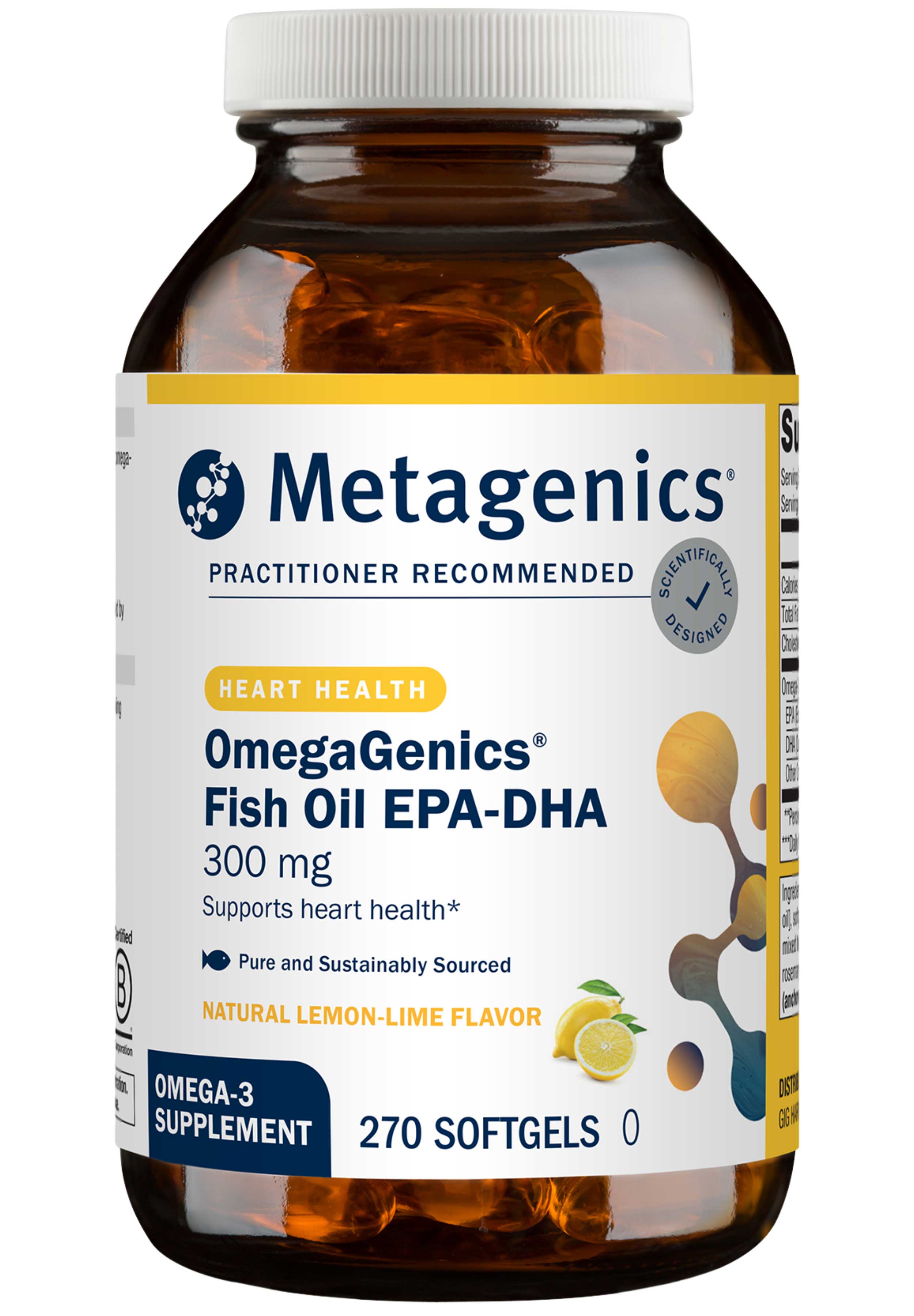 Metagenics OmegaGenics Fish Oil EPA-DHA 300 mg