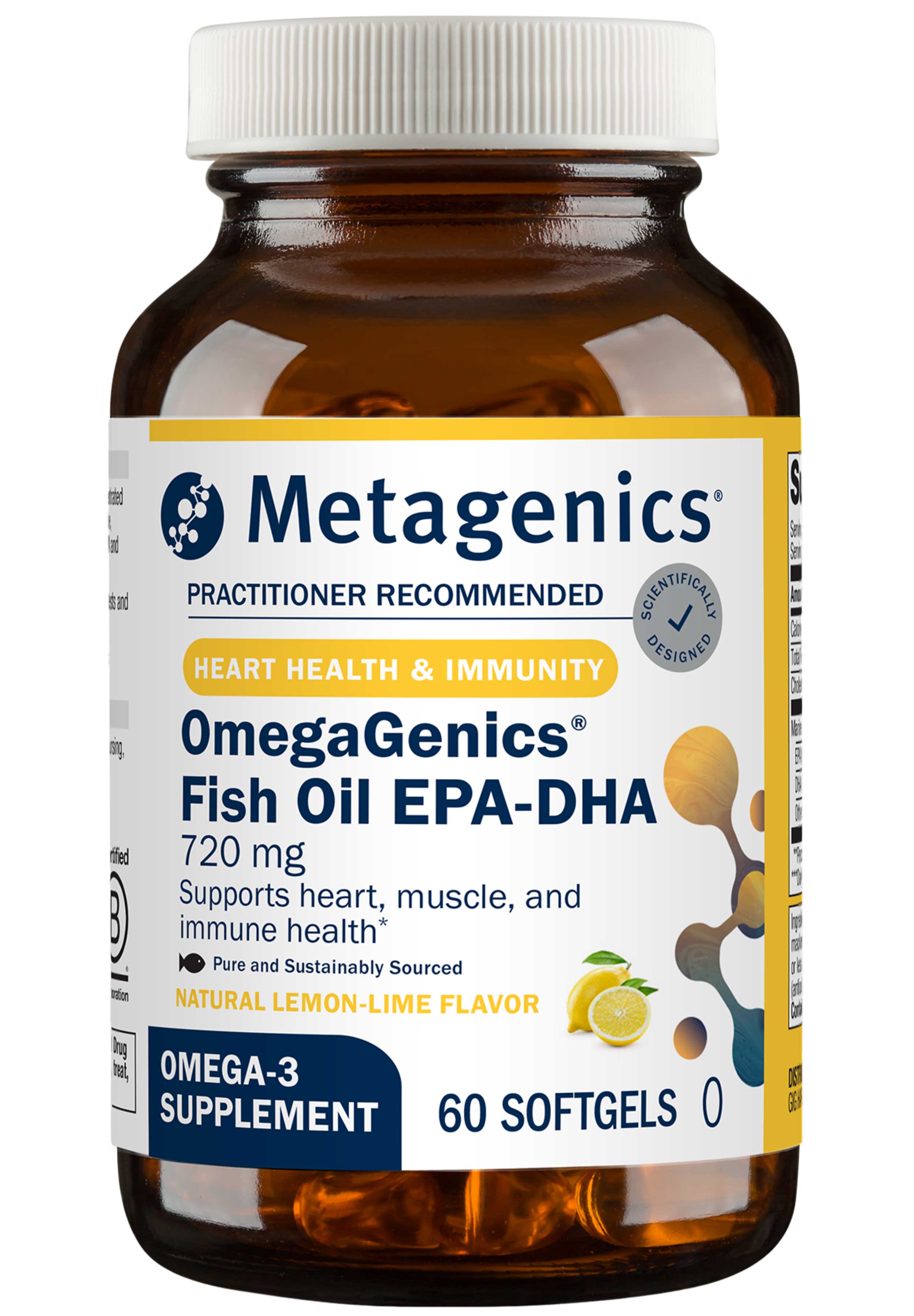 Metagenics OmegaGenics Fish Oil EPA-DHA 720 mg