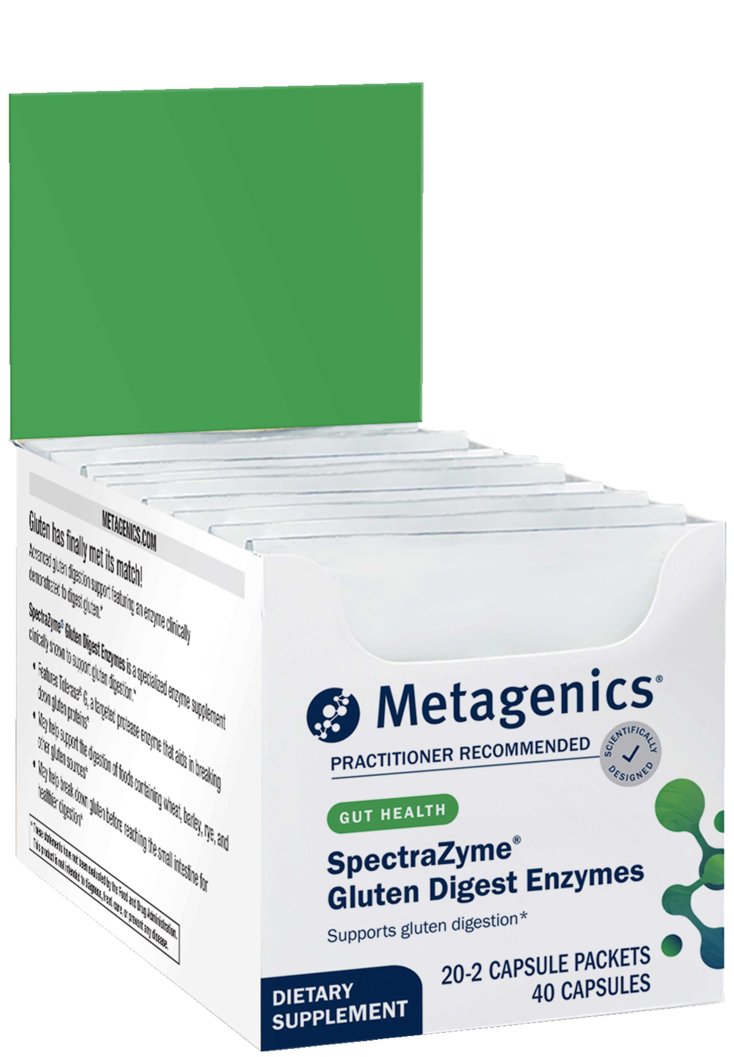 Metagenics SpectraZyme Gluten Digest Enzymes