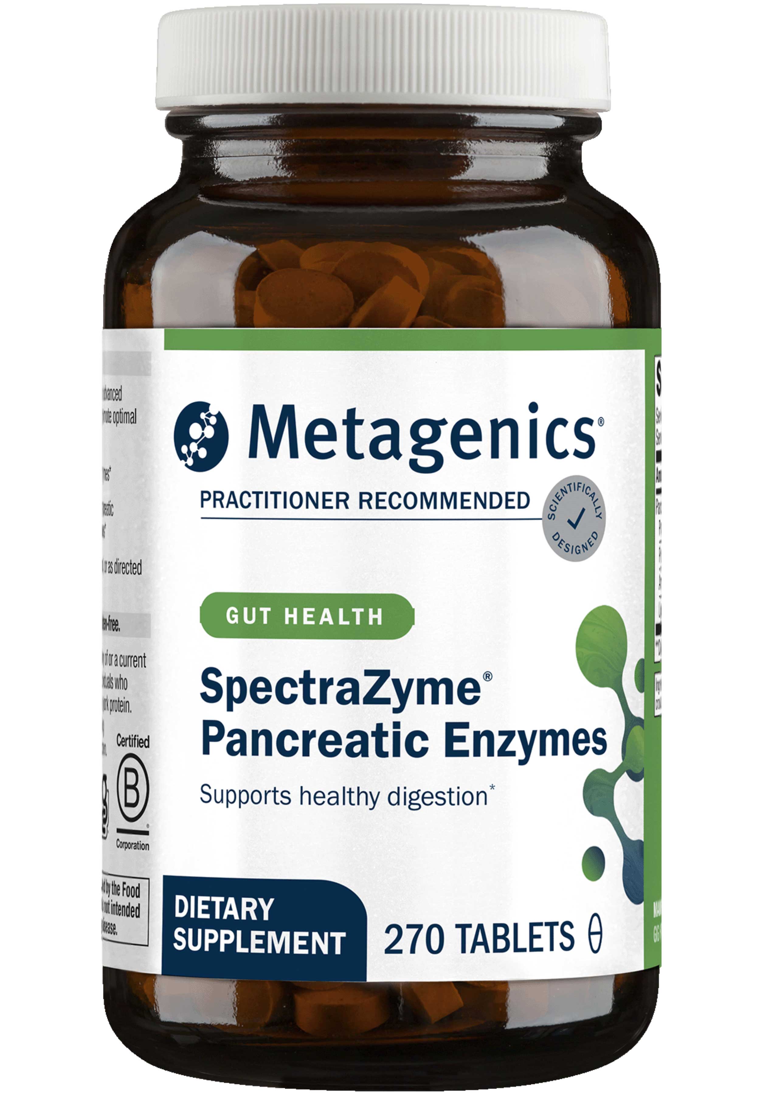 Metagenics SpectraZyme Pancreatic Enzymes