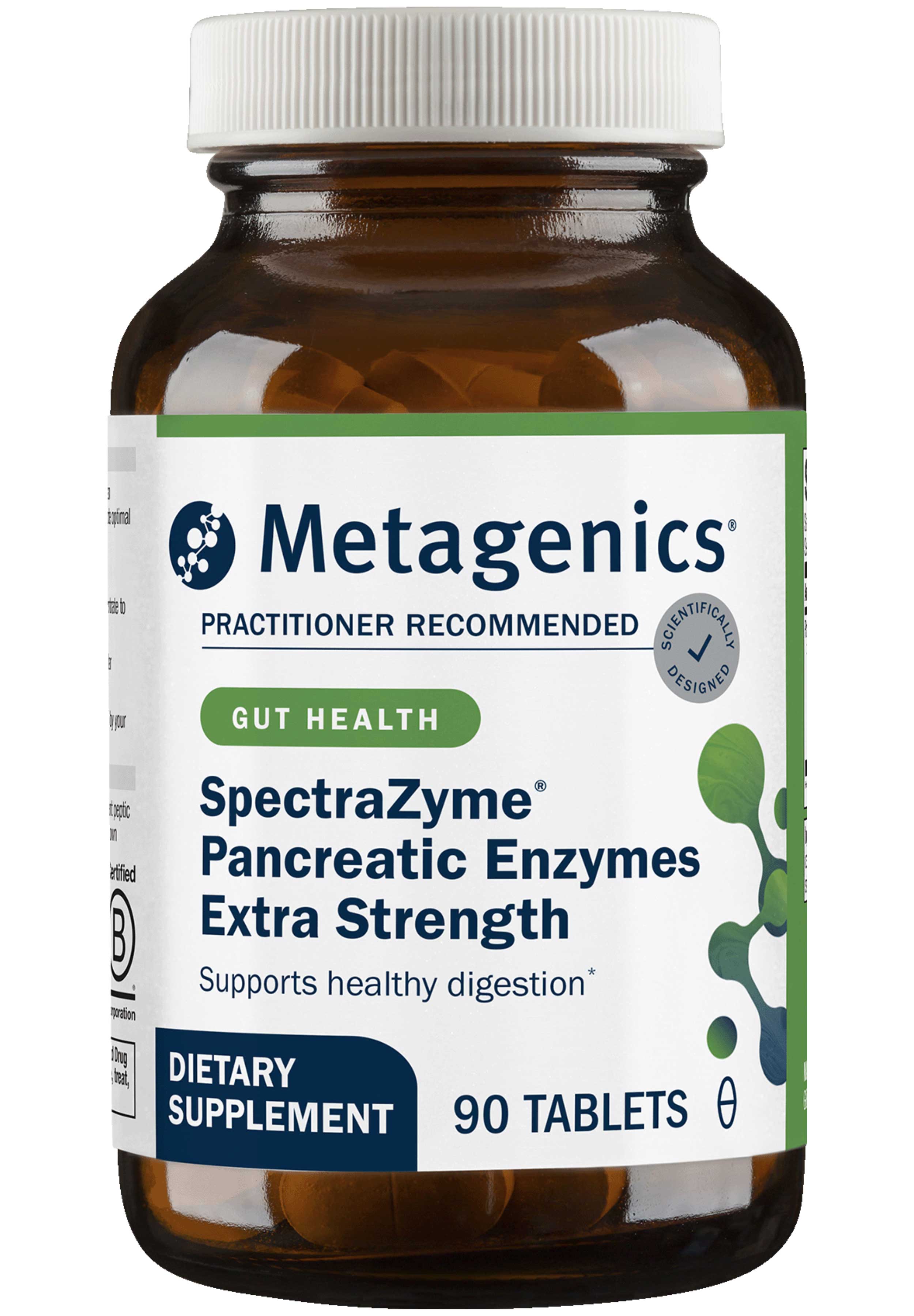 Metagenics SpectraZyme Pancreatic Enzymes Extra Strength