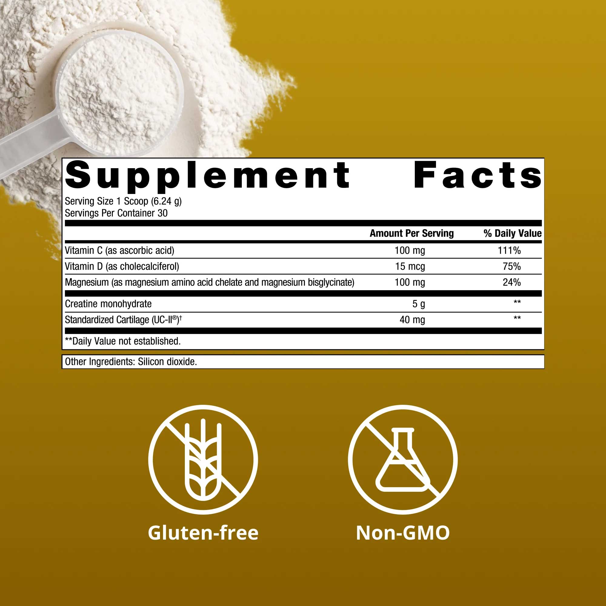 Metagenics StayStrong+ Joint & Muscle Powder Ingredients