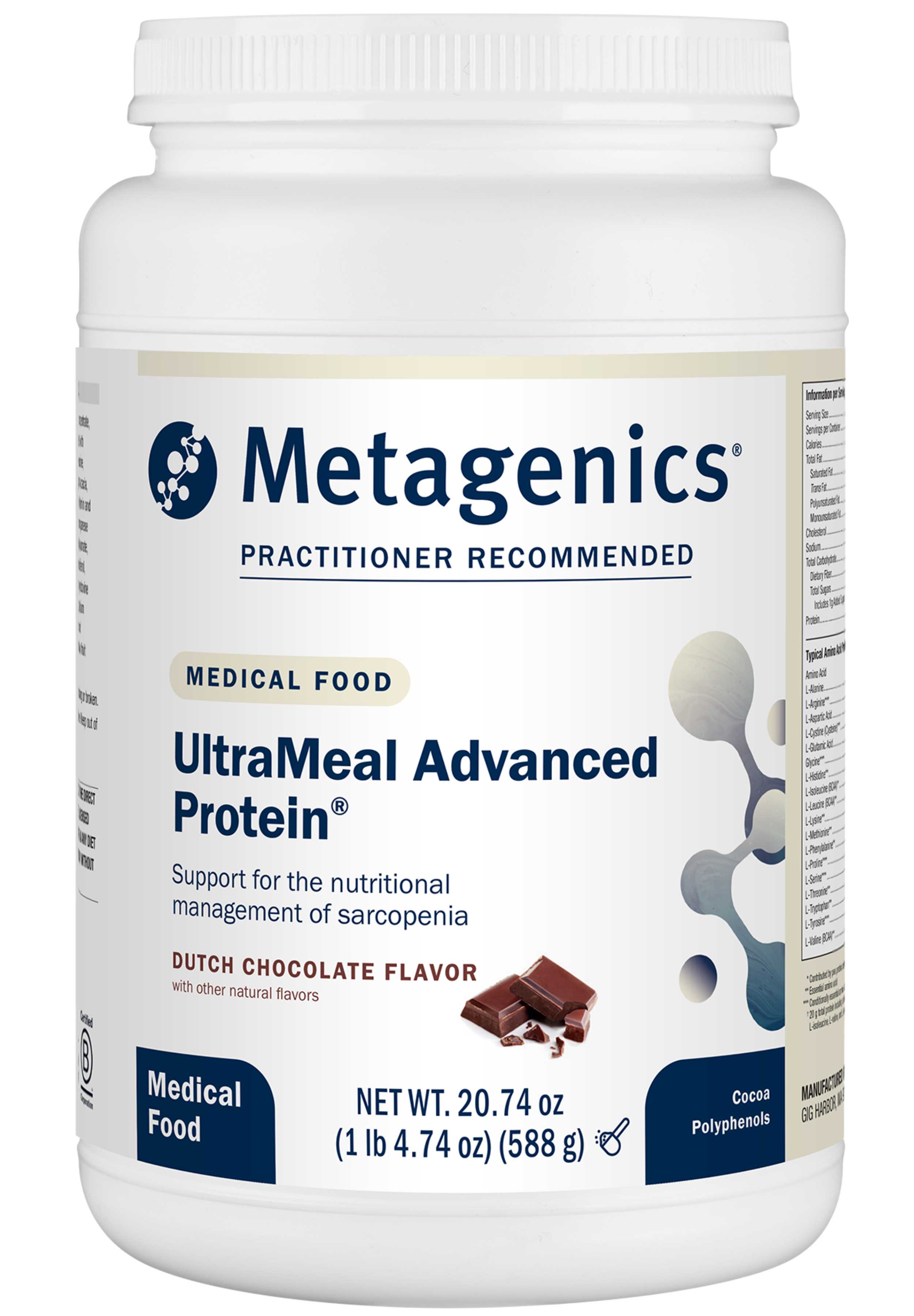 Metagenics UltraMeal Advanced Protein