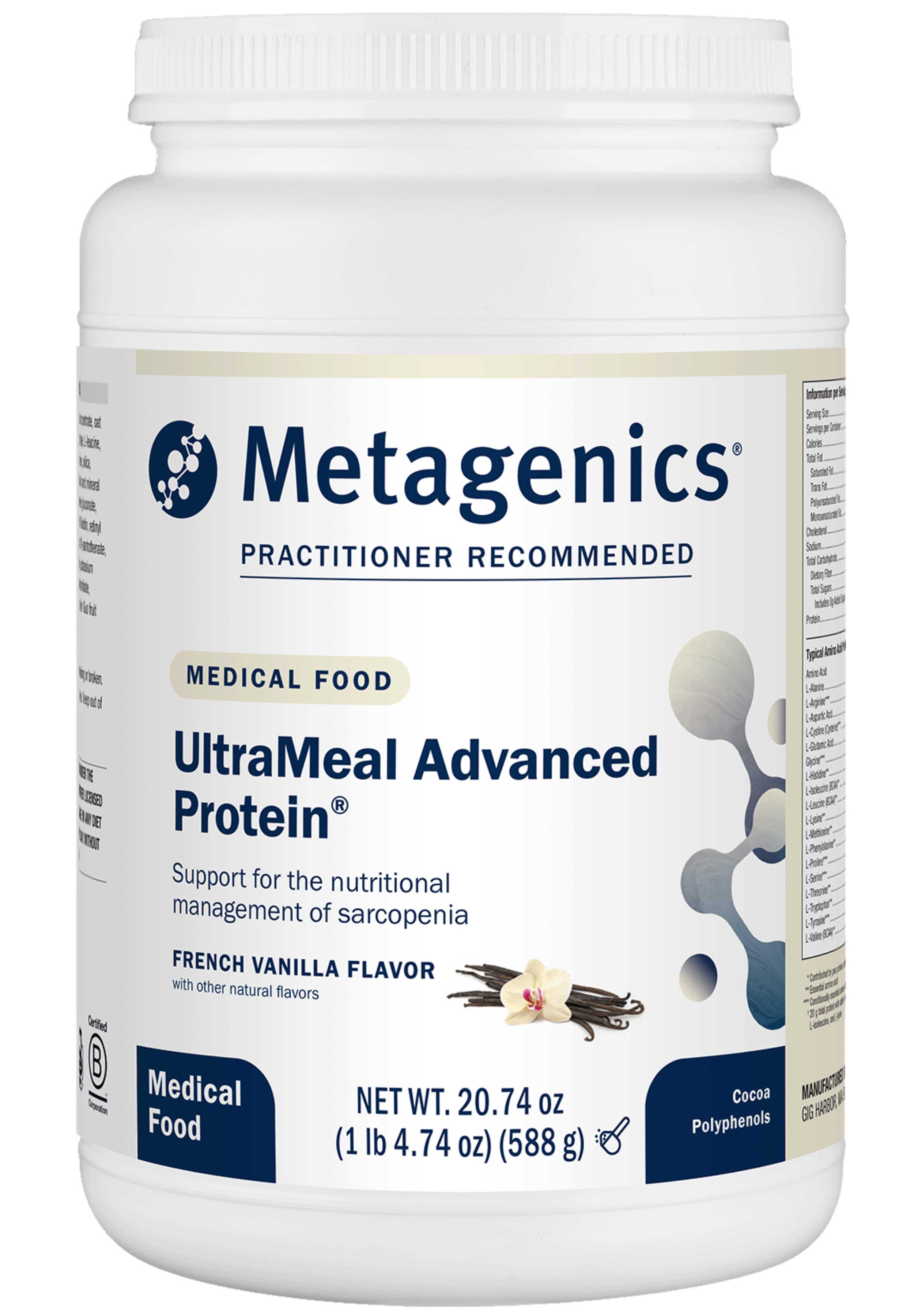 Metagenics UltraMeal Advanced Protein