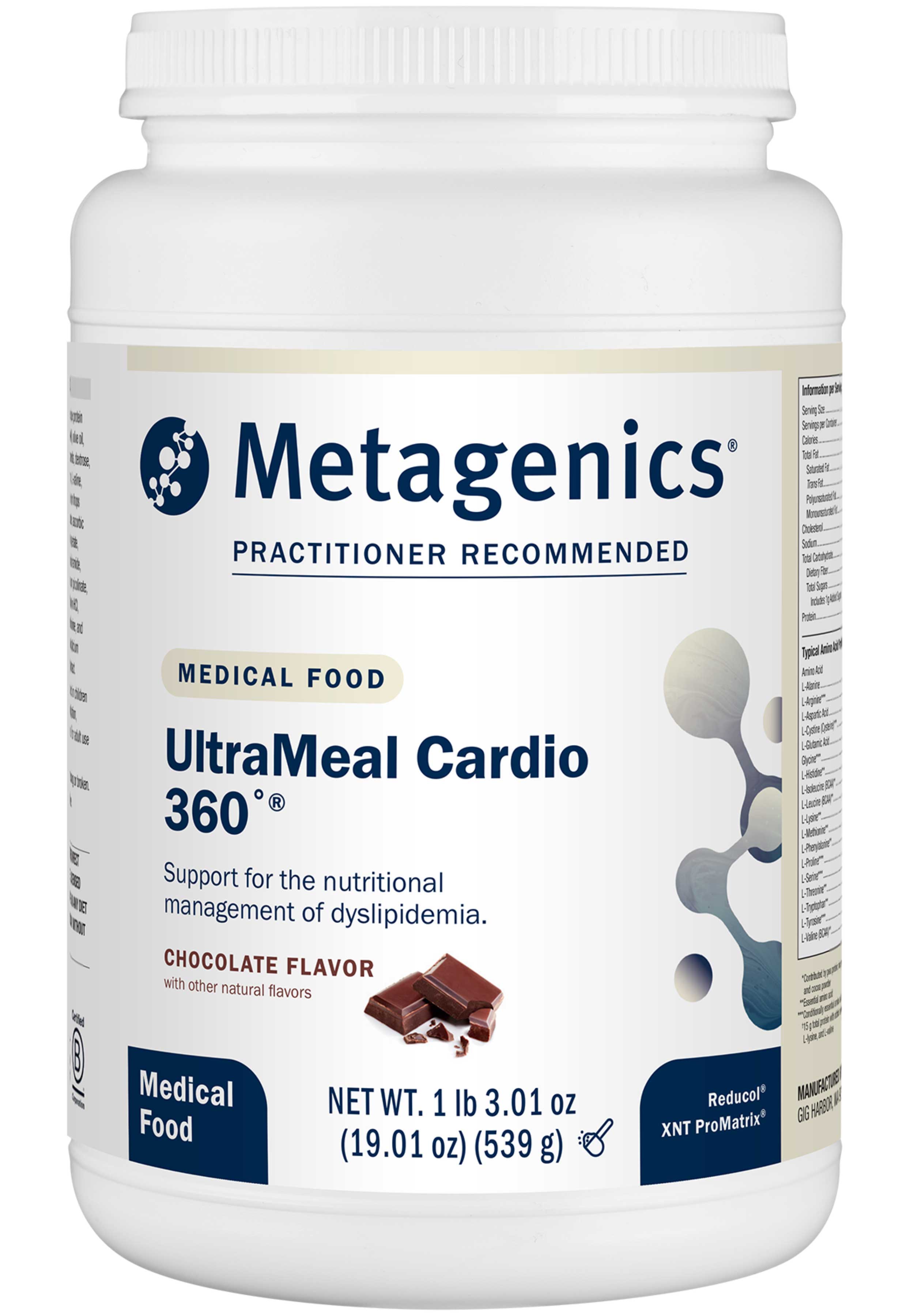 Metagenics UltraMeal Cardio 360