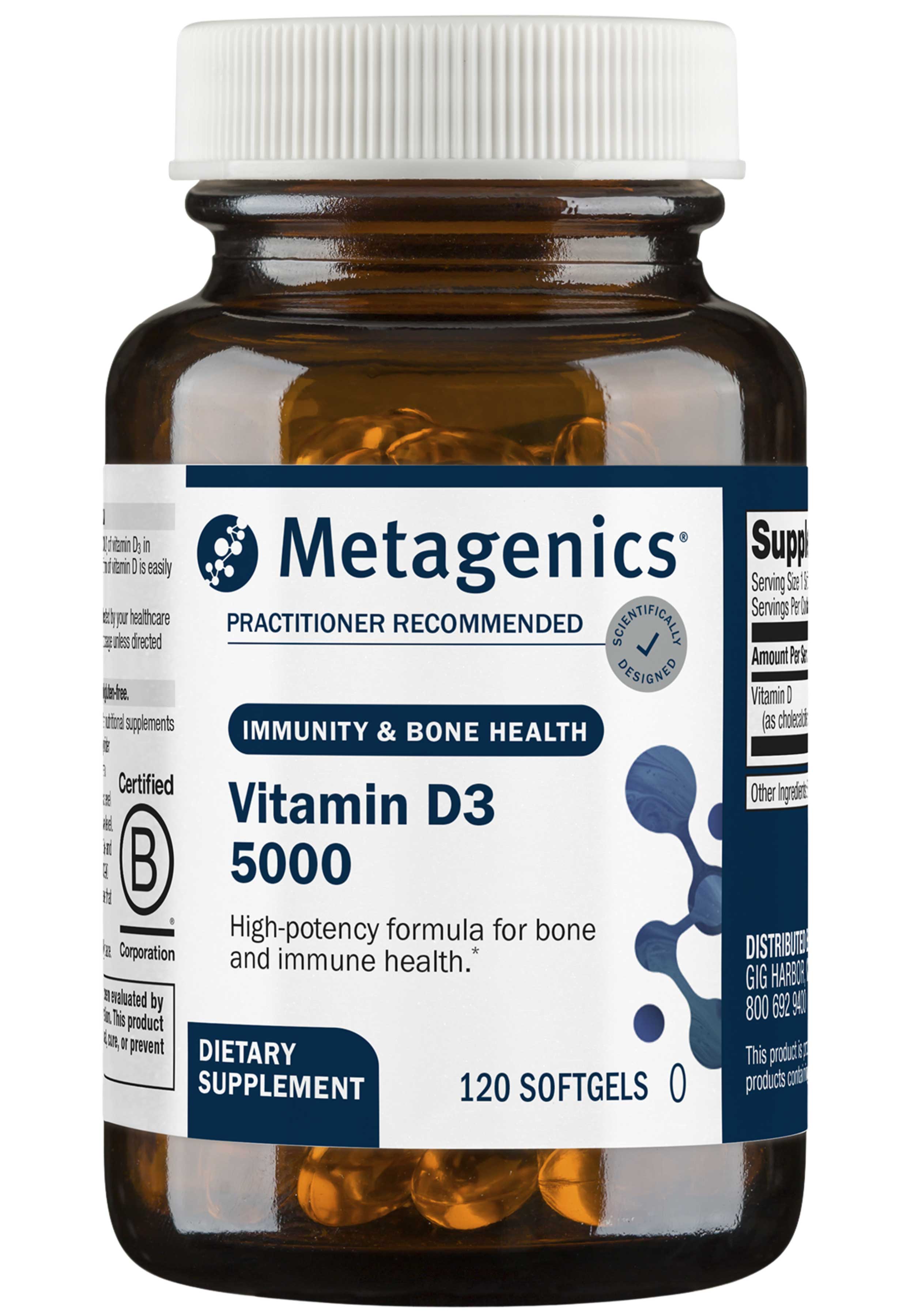 Metagenics Vitamin D3 5000