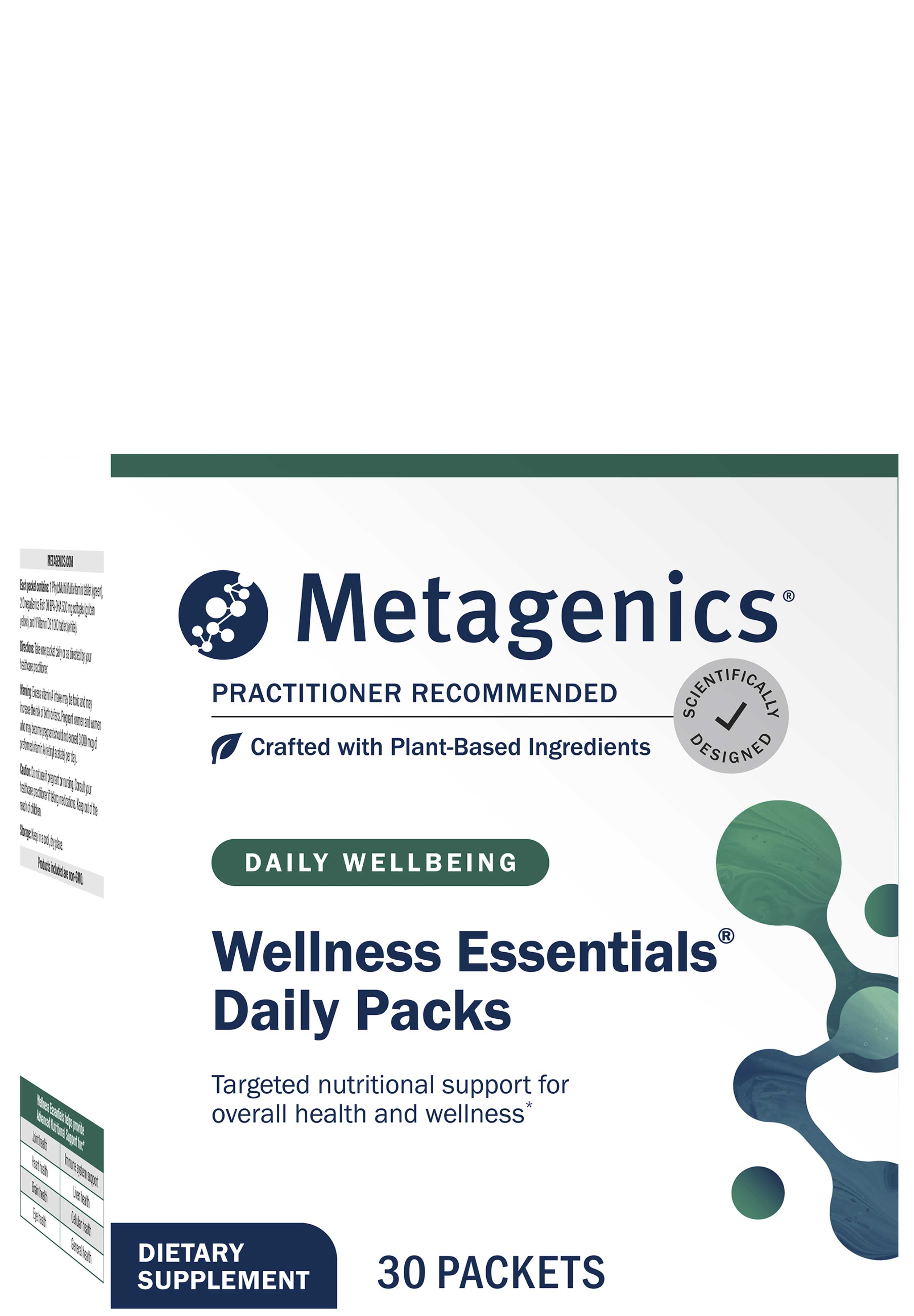 Metagenics Wellness Essentials Daily Packs
