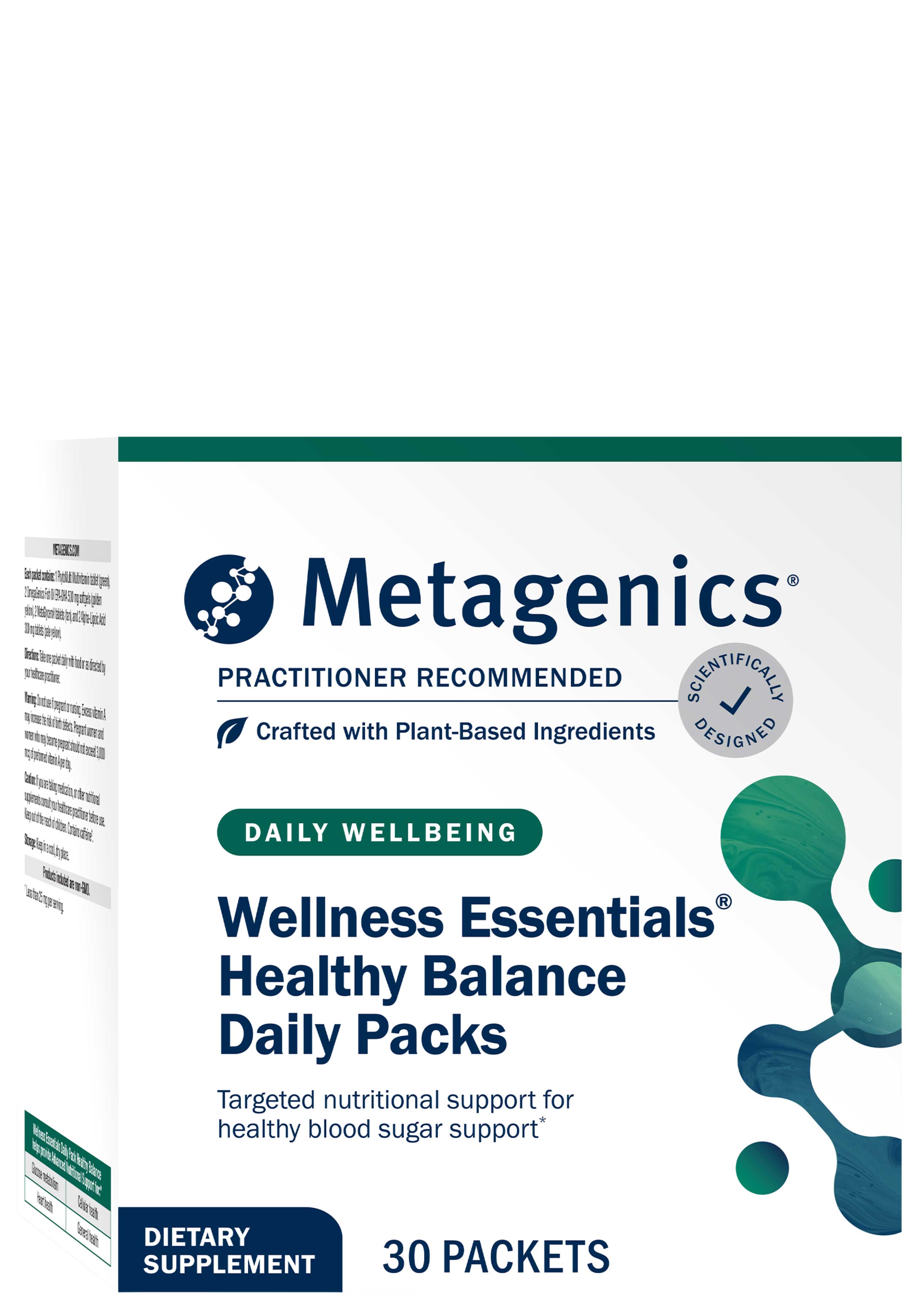 Metagenics Wellness Essentials Healthy Balance Daily Packs