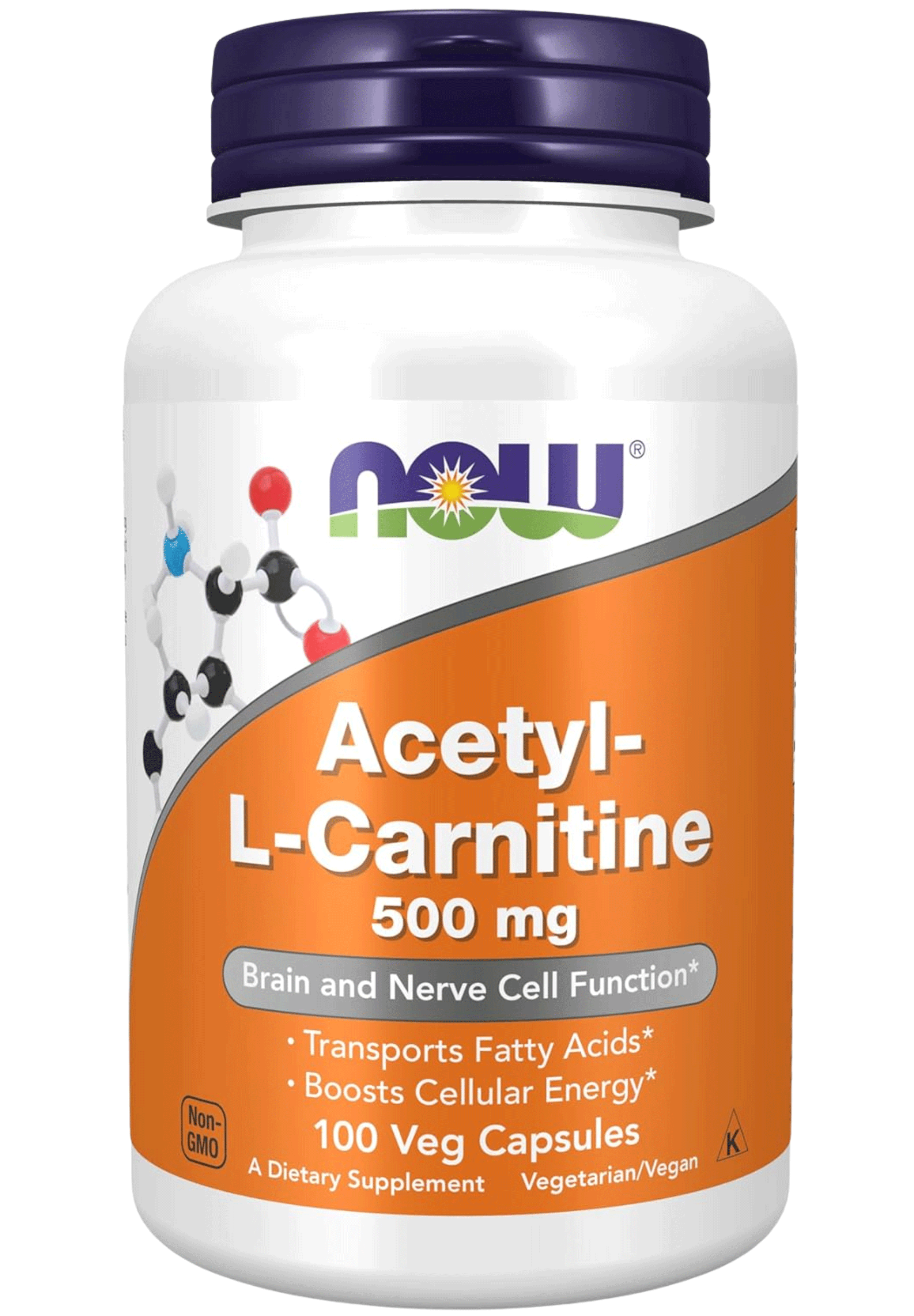 NOW Acetyl-L Carnitine 500 mg