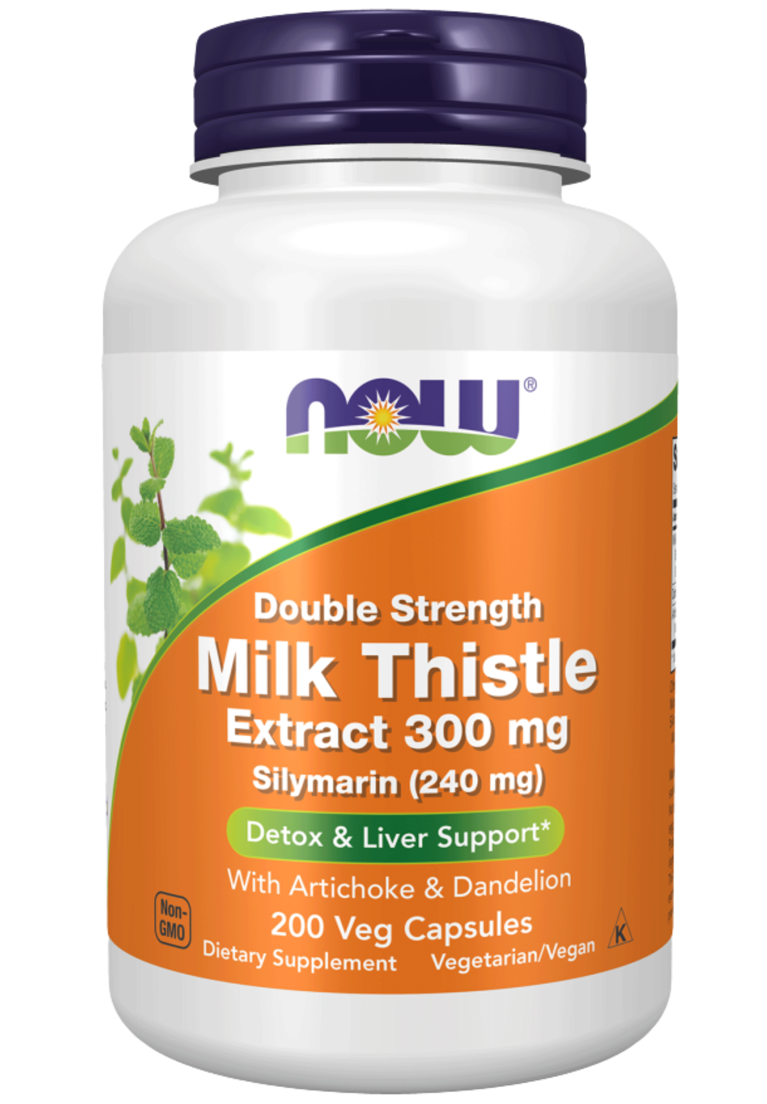 NOW Double Strength Milk Thistle Extract 300mg (Formerly Silymarin 2X)