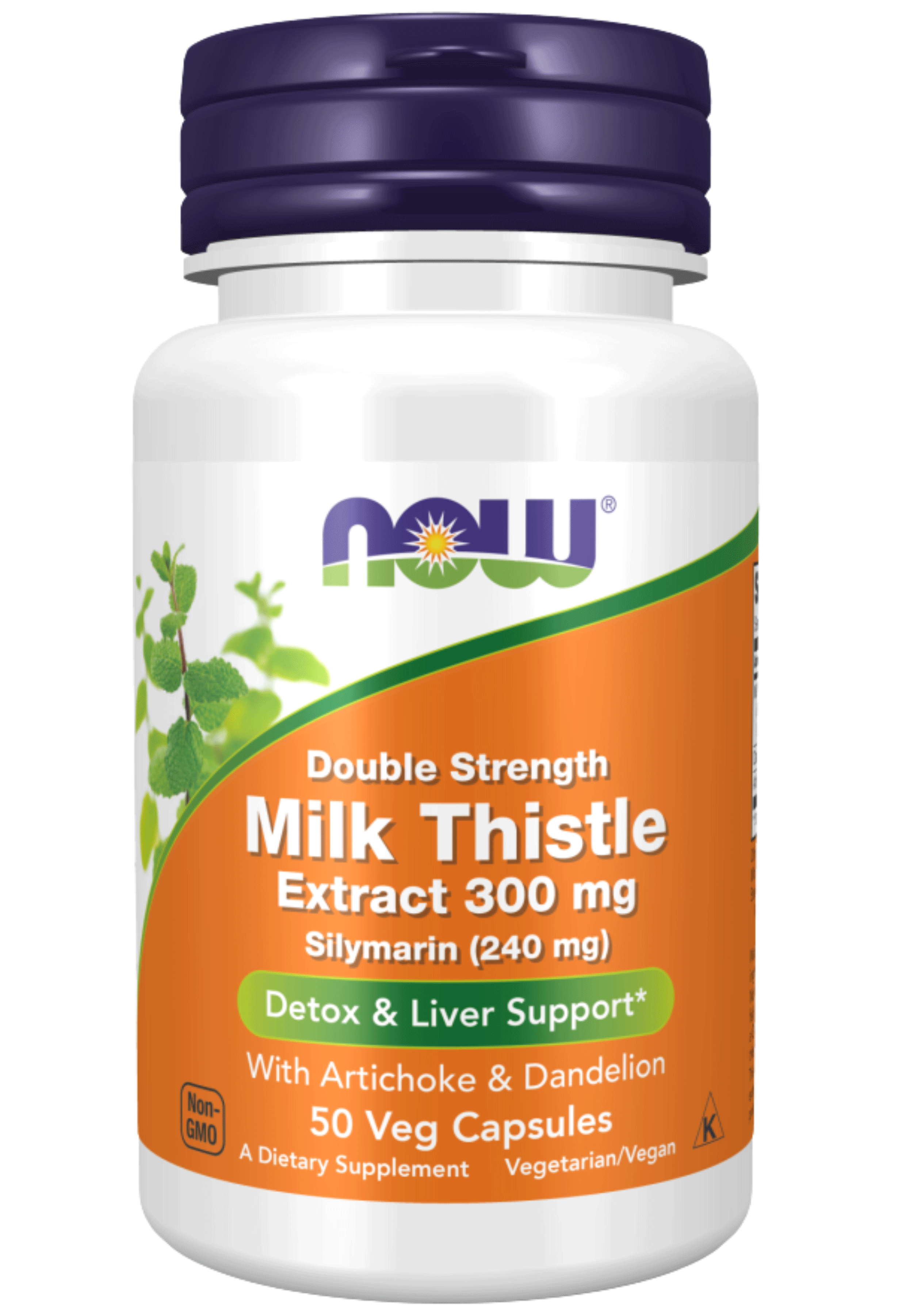 NOW Double Strength Milk Thistle Extract 300mg (Formerly Silymarin 2X)