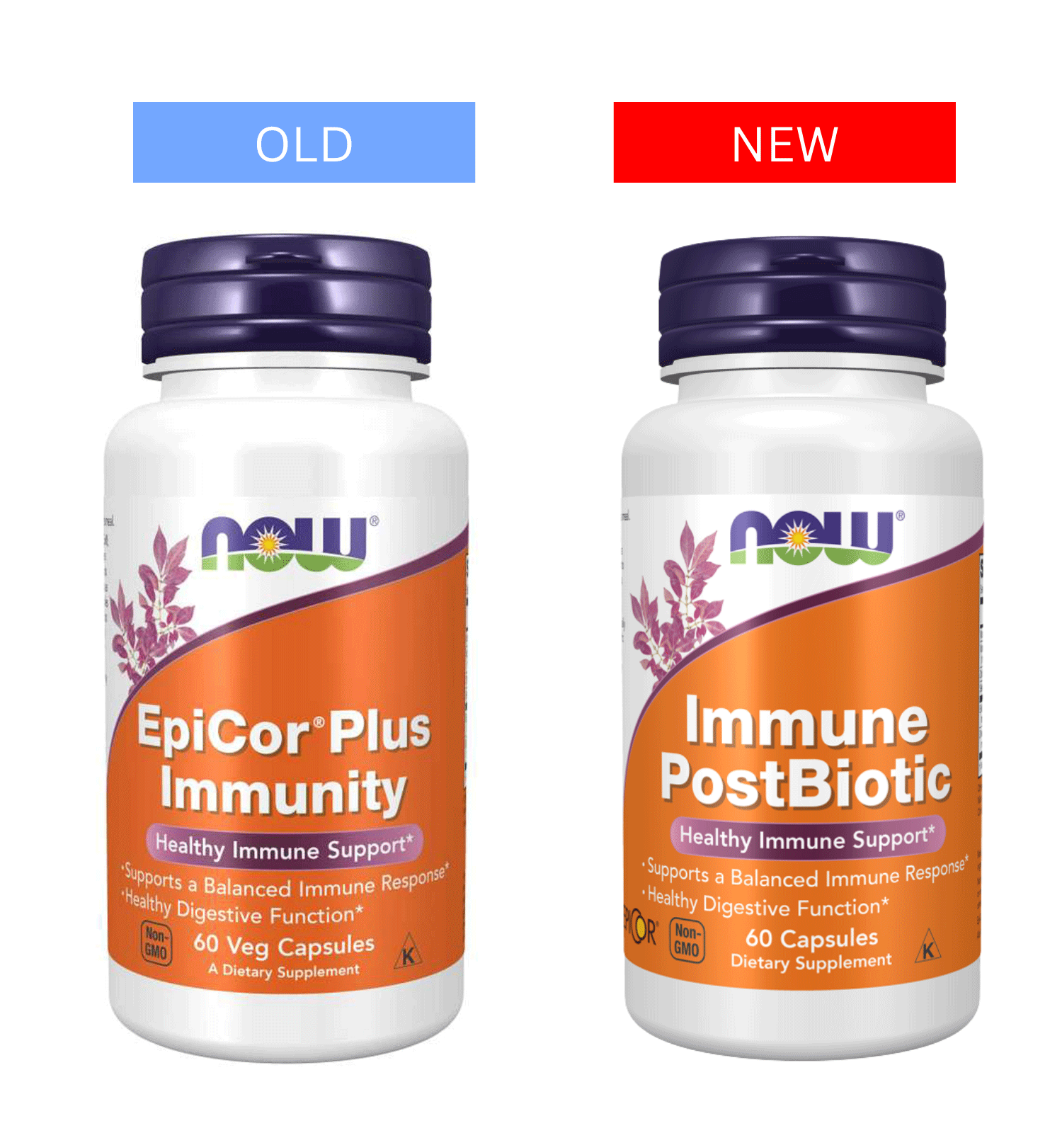 NOW Immune PostBiotic (Formerly EpiCor Plus Immunity) New Look