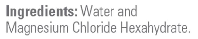 NOW Solutions Magnesium Topical Spray Ingredients