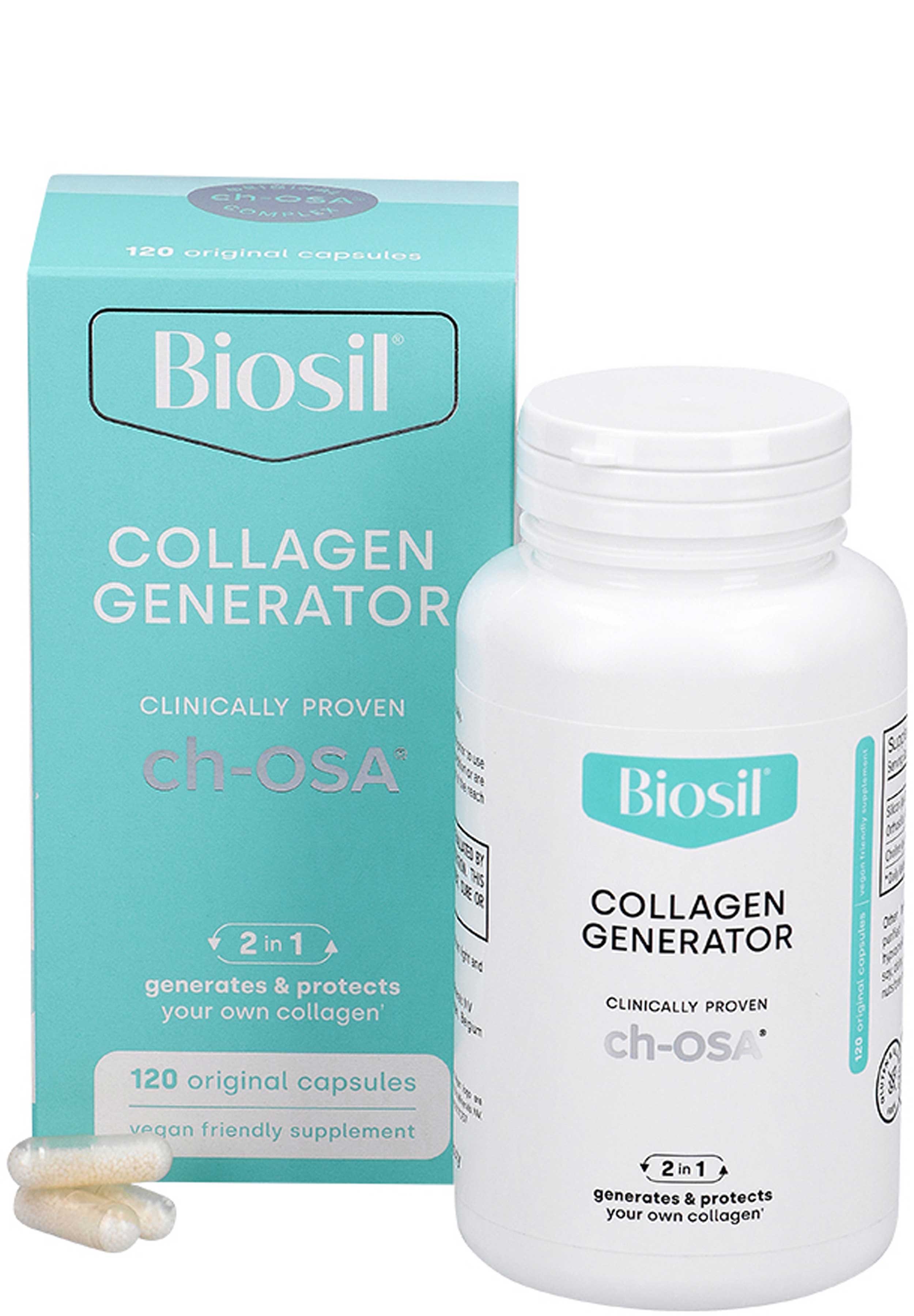 Natural Factors BioSil Collagen Generator (Formerly known as BioSil Hair, Skin, Nails)