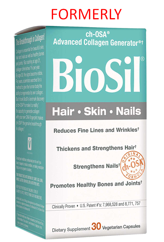 Natural Factors BioSil Collagen Generator (Formerly known as BioSil Hair, Skin, Nails)