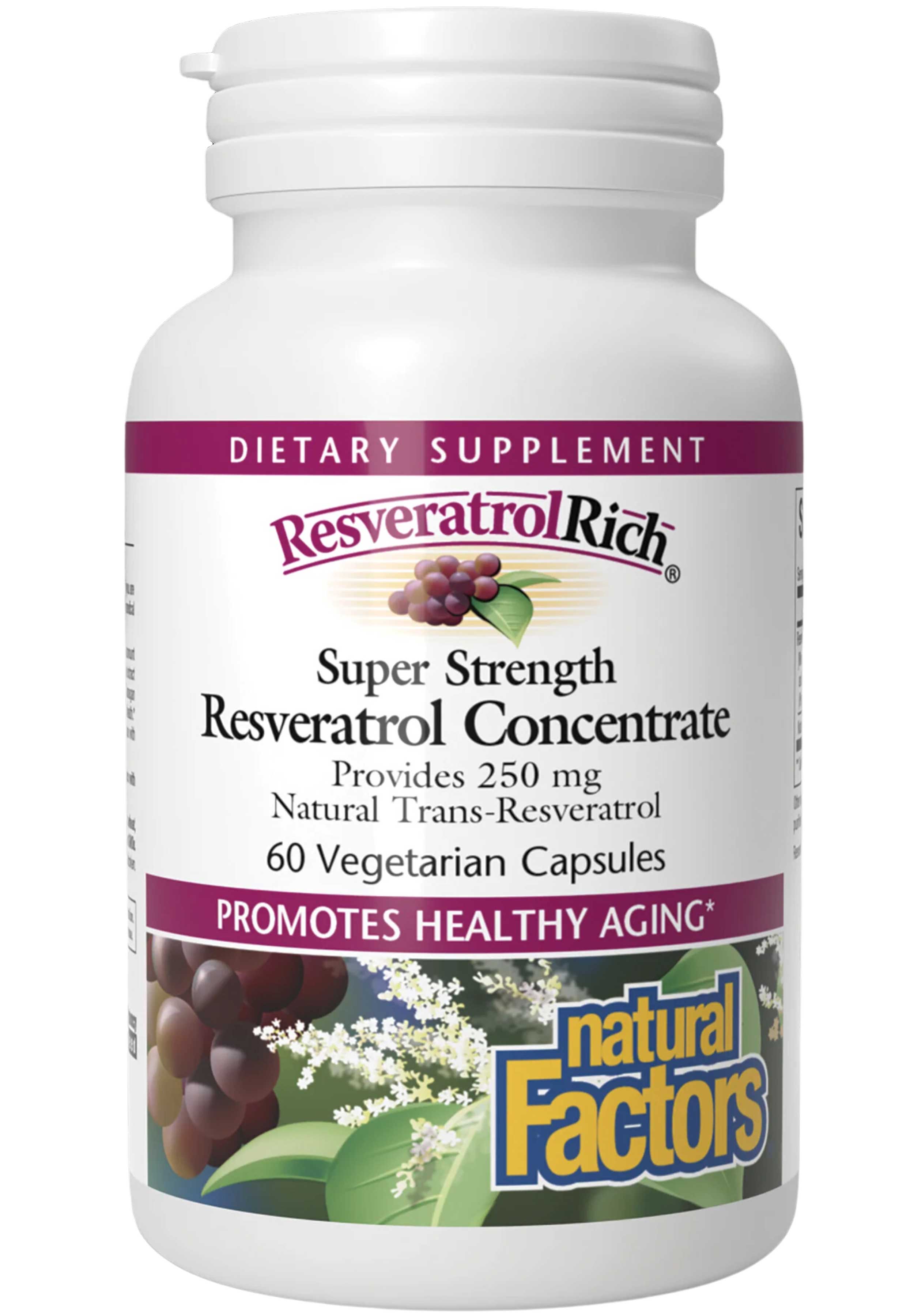 Natural Factors Super Strength Resveratrol Concentrate
