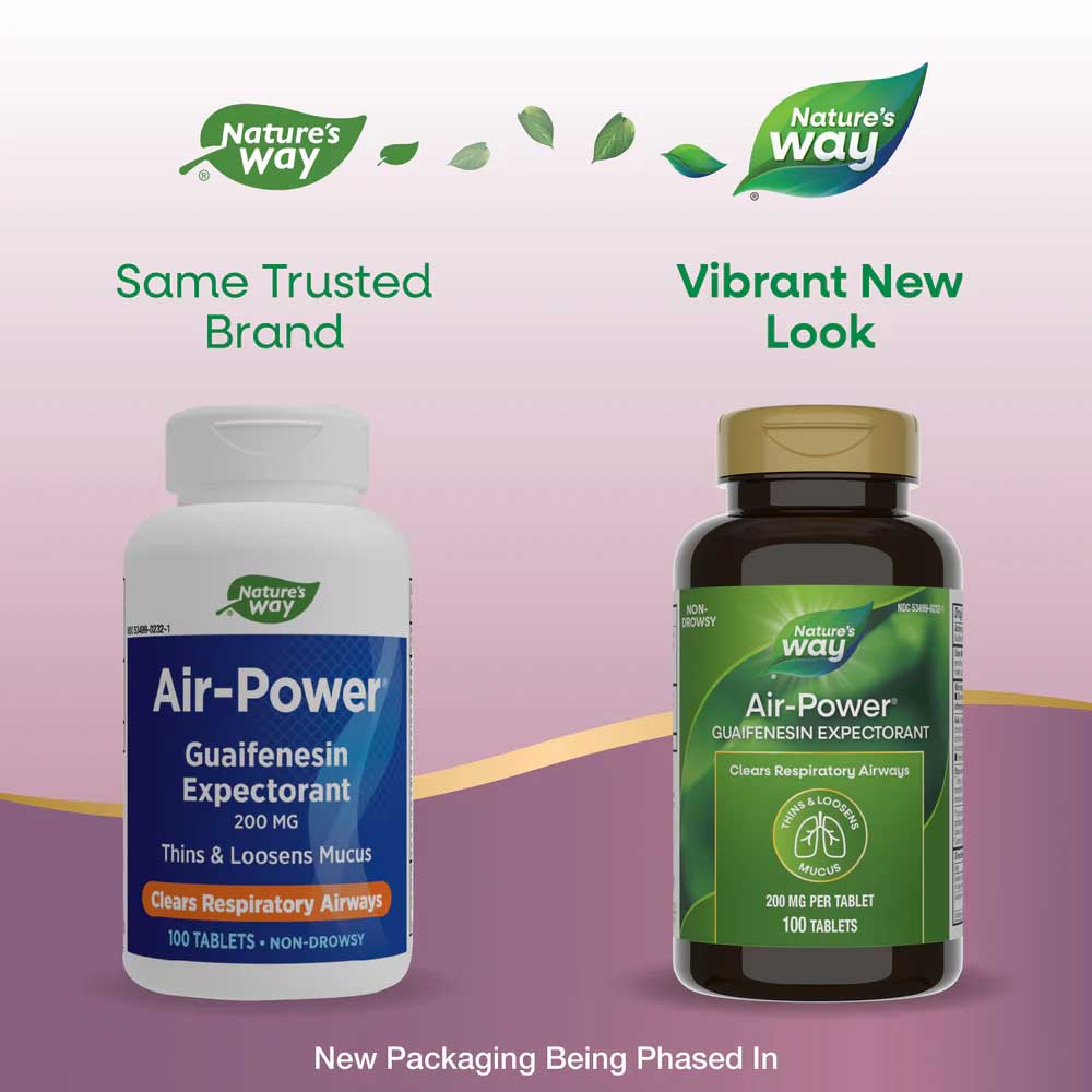 Nature's Way Air-Power (Formerly Enzymatic Therapy Air-Power) New Look