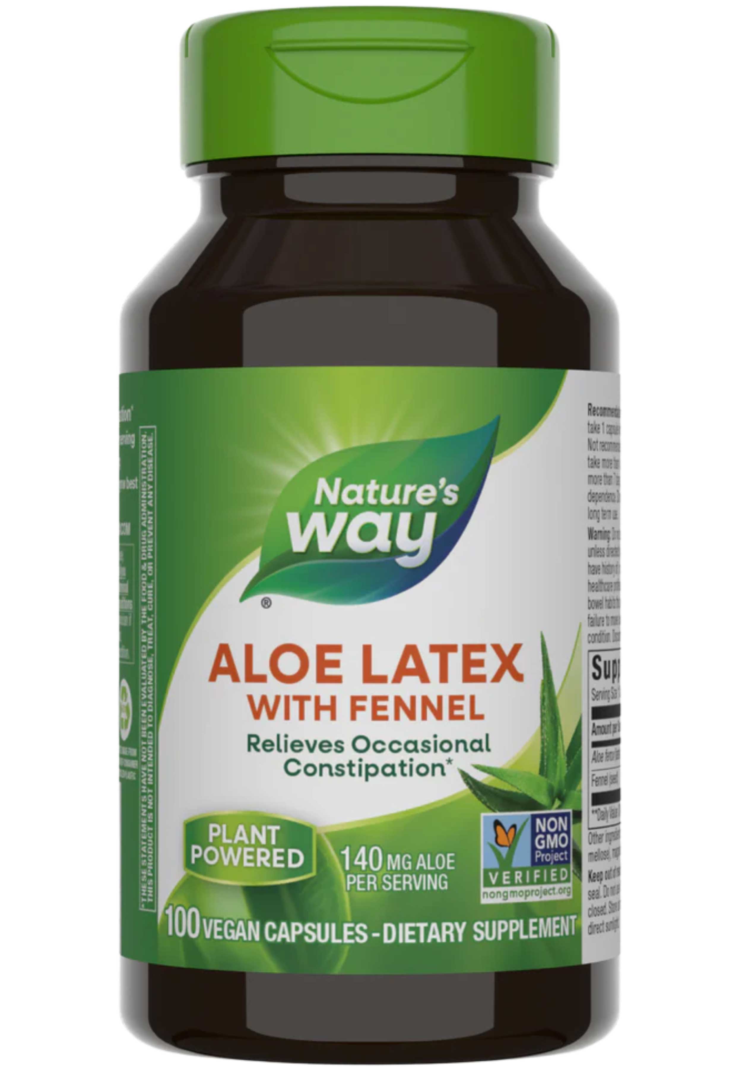 Nature's Way Aloe Latex With Fennel