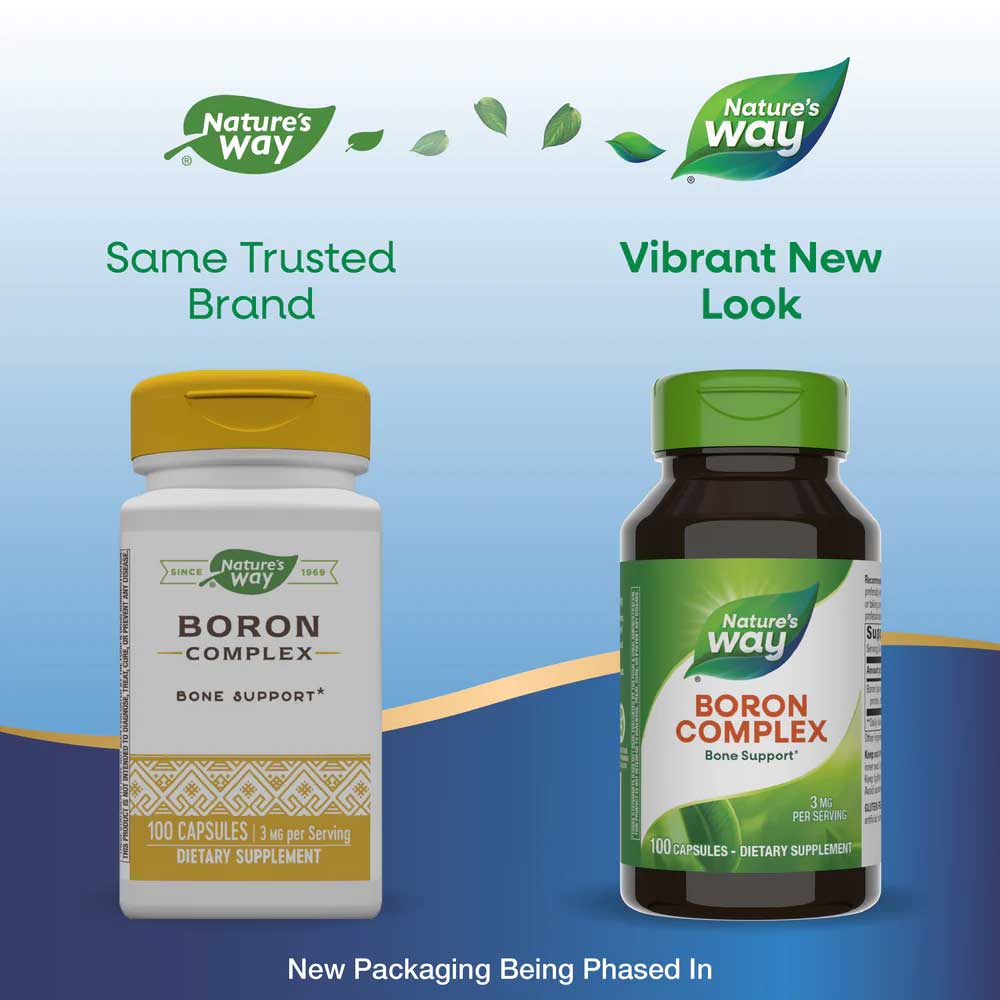 Nature's Way Boron Complex New Look
