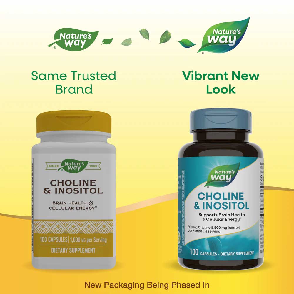 Nature's Way Choline & Inositol New Look