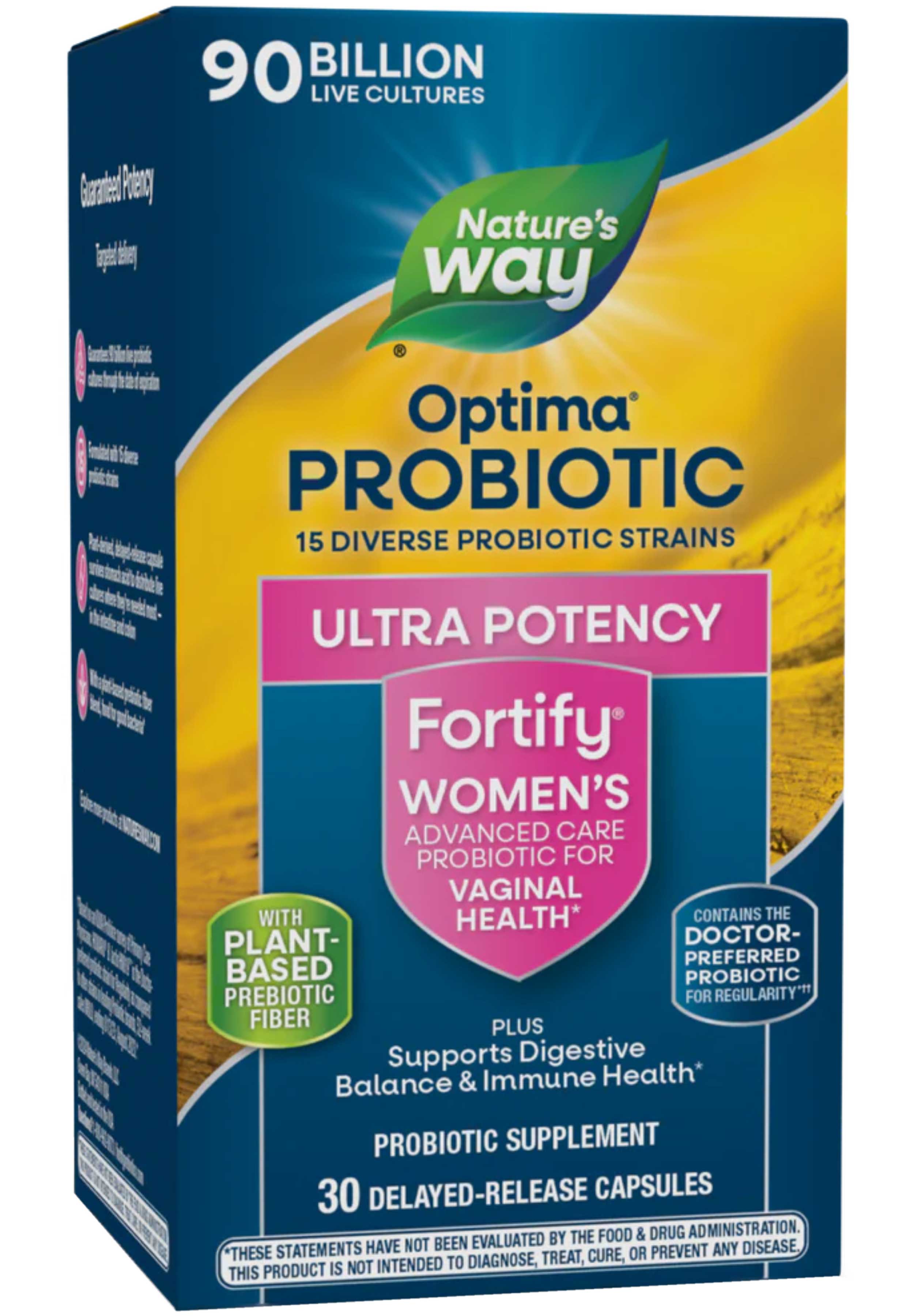 Nature's Way Fortify Optima Women's 90 Billion Probiotic
