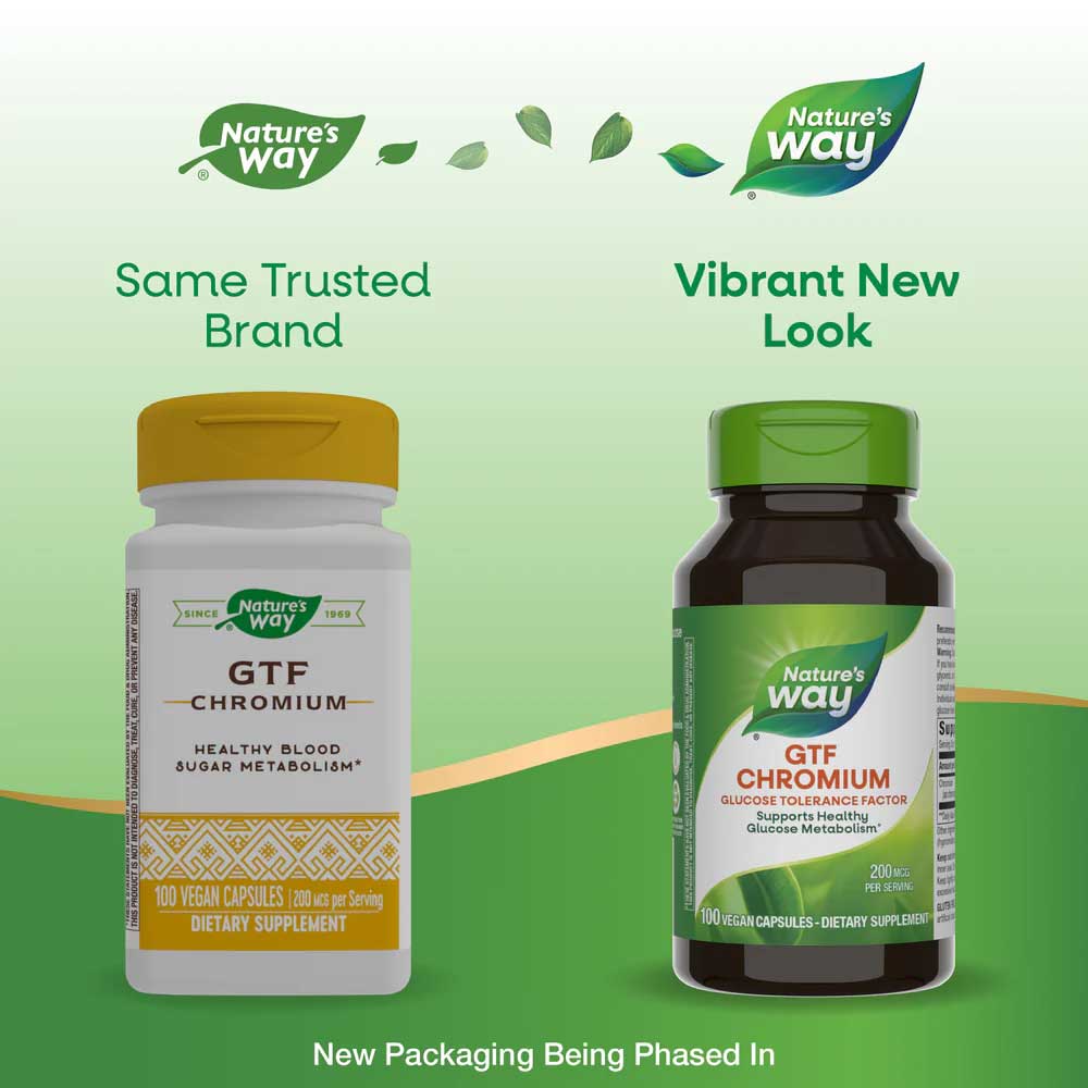 Nature's Way GTF Chromium New Look