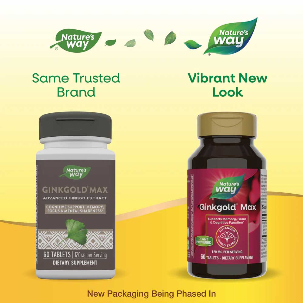 Nature's Way Ginkgold Max New Look