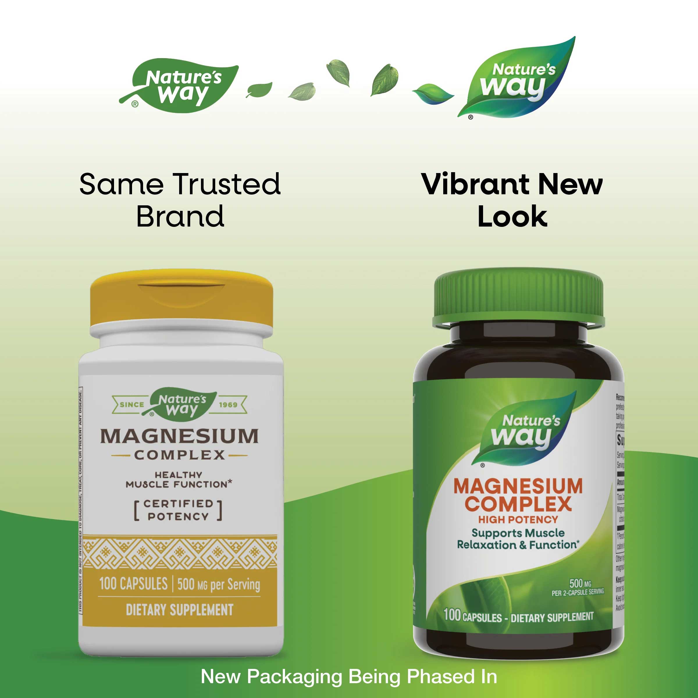Nature's Way Magnesium Complex New Look
