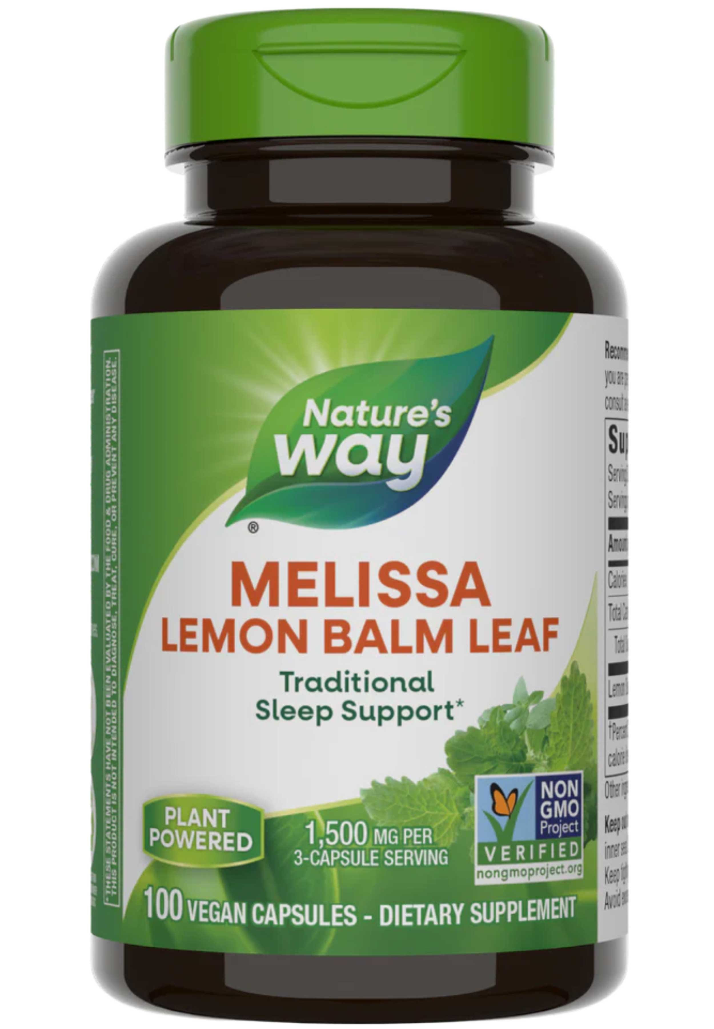 Nature's Way Melissa Lemon Balm Leaf