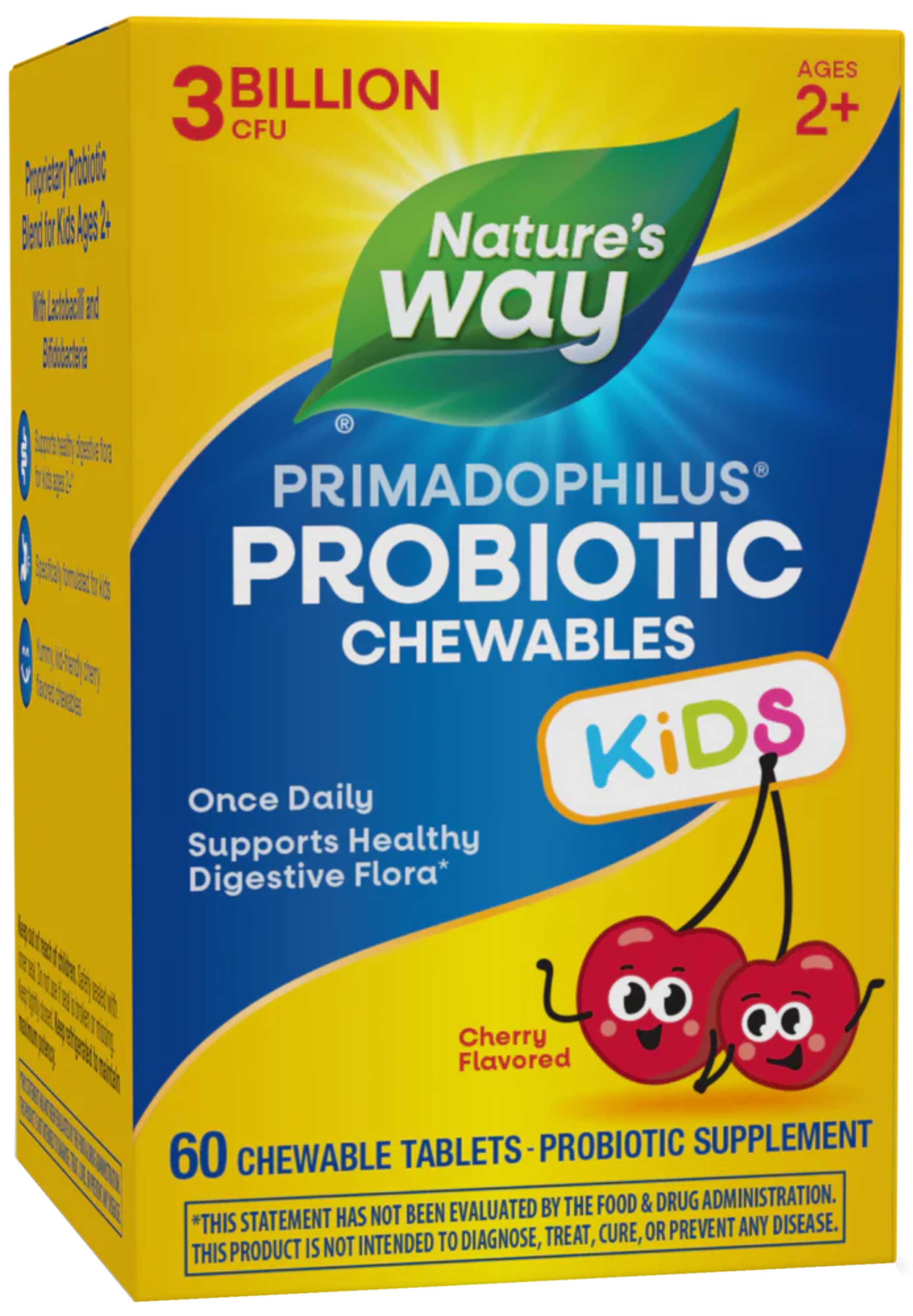 Nature's Way Primadophilus Probiotic Kids Cherry Chew
