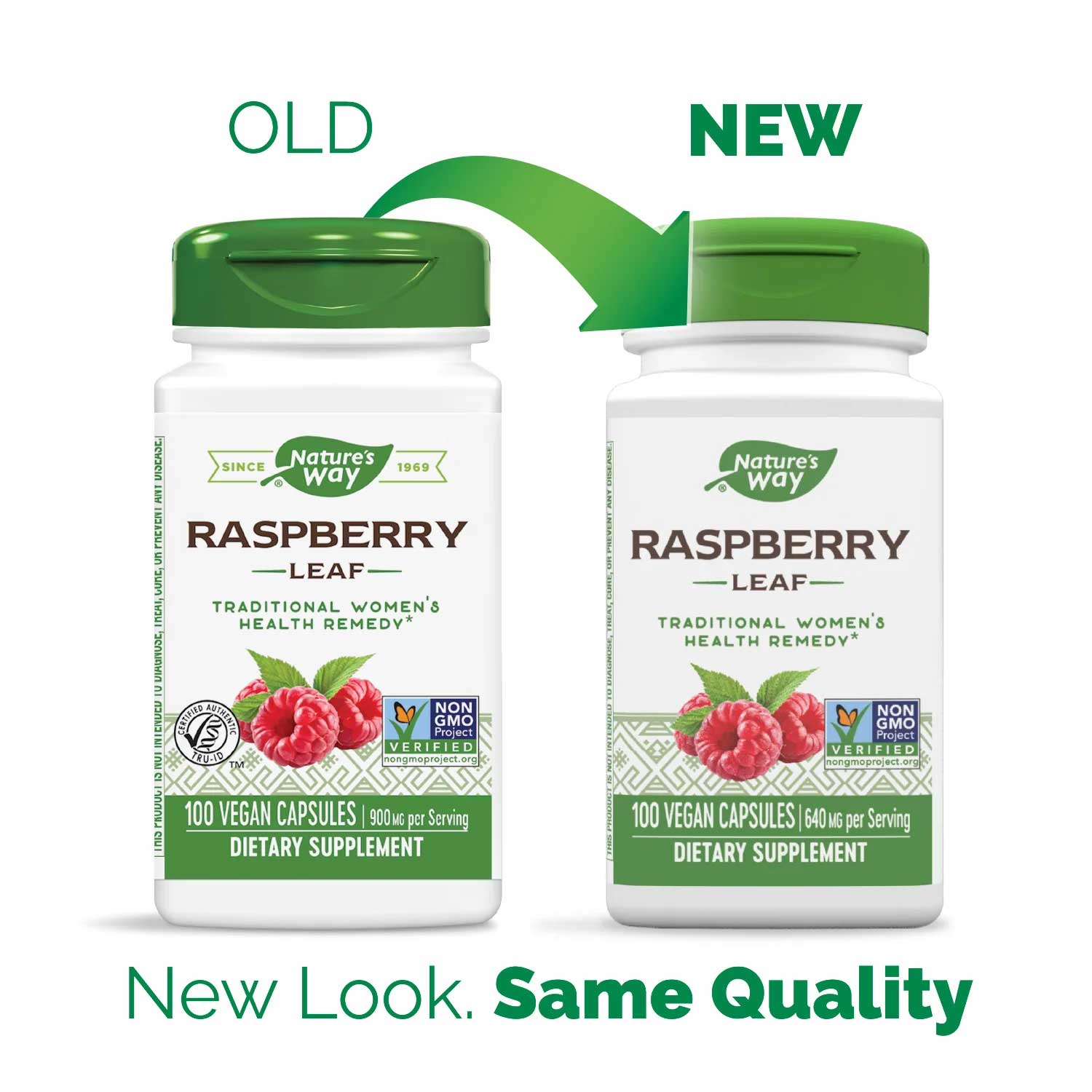 Nature's Way Raspberry Leaf New Look