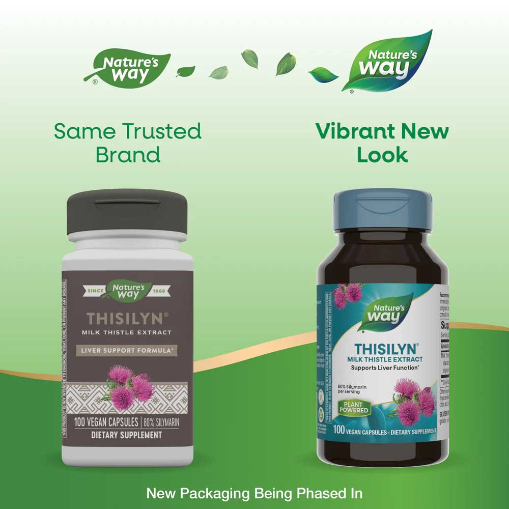 Nature's Way Thisilyn Milk Thistle Extract (Standardized) New Look