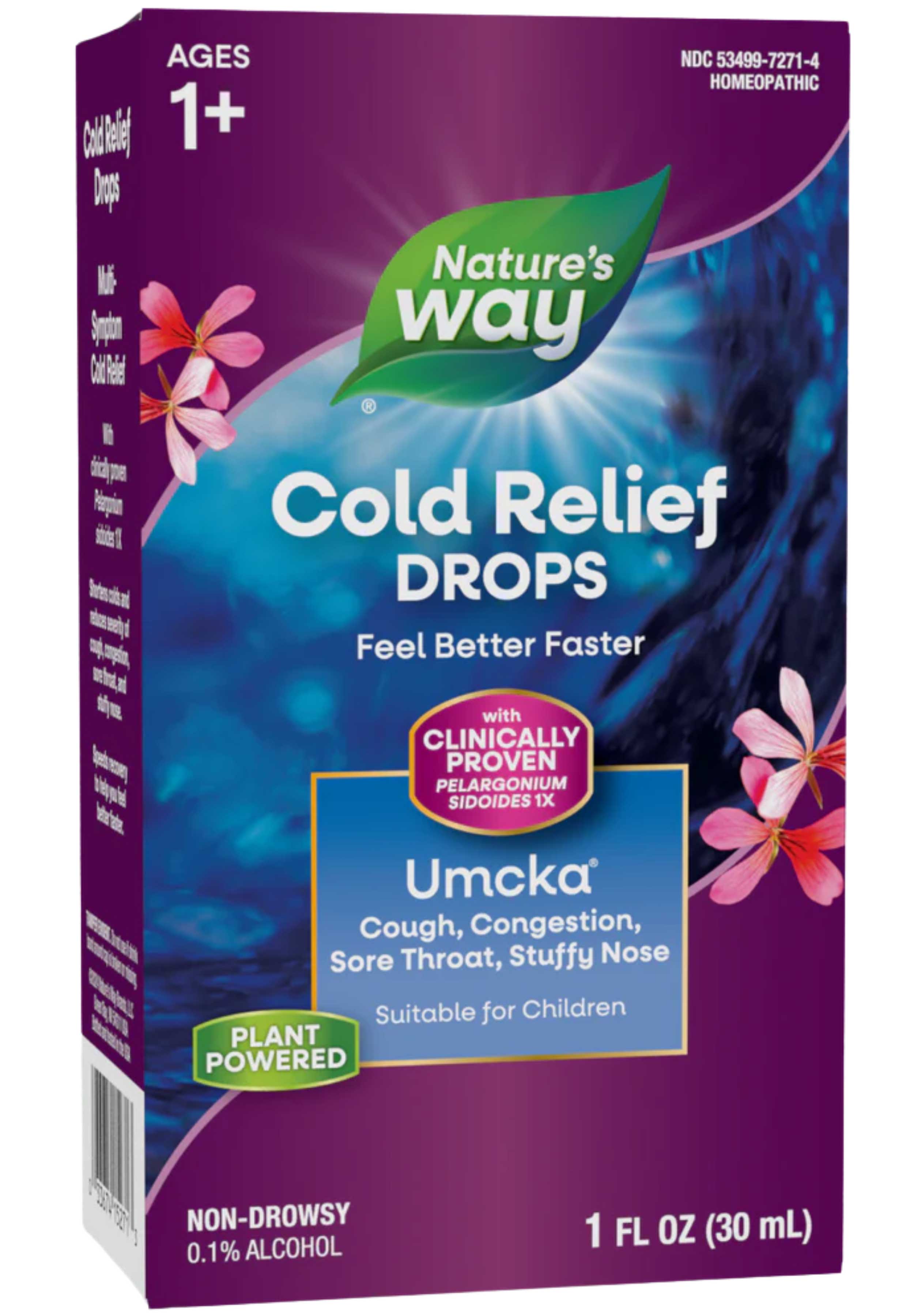 Nature's Way Umcka ColdCare 99.9% Alcohol-Free Drops