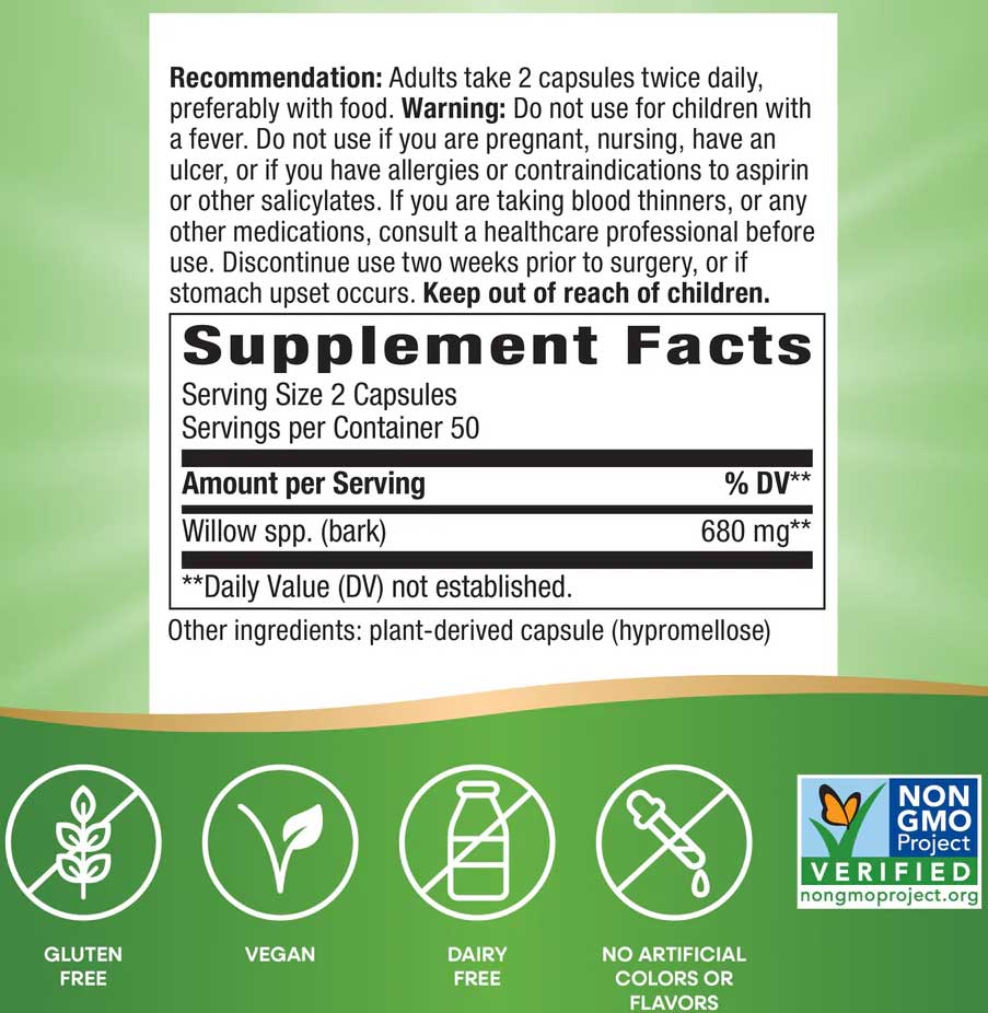 Nature's Way Willow Bark