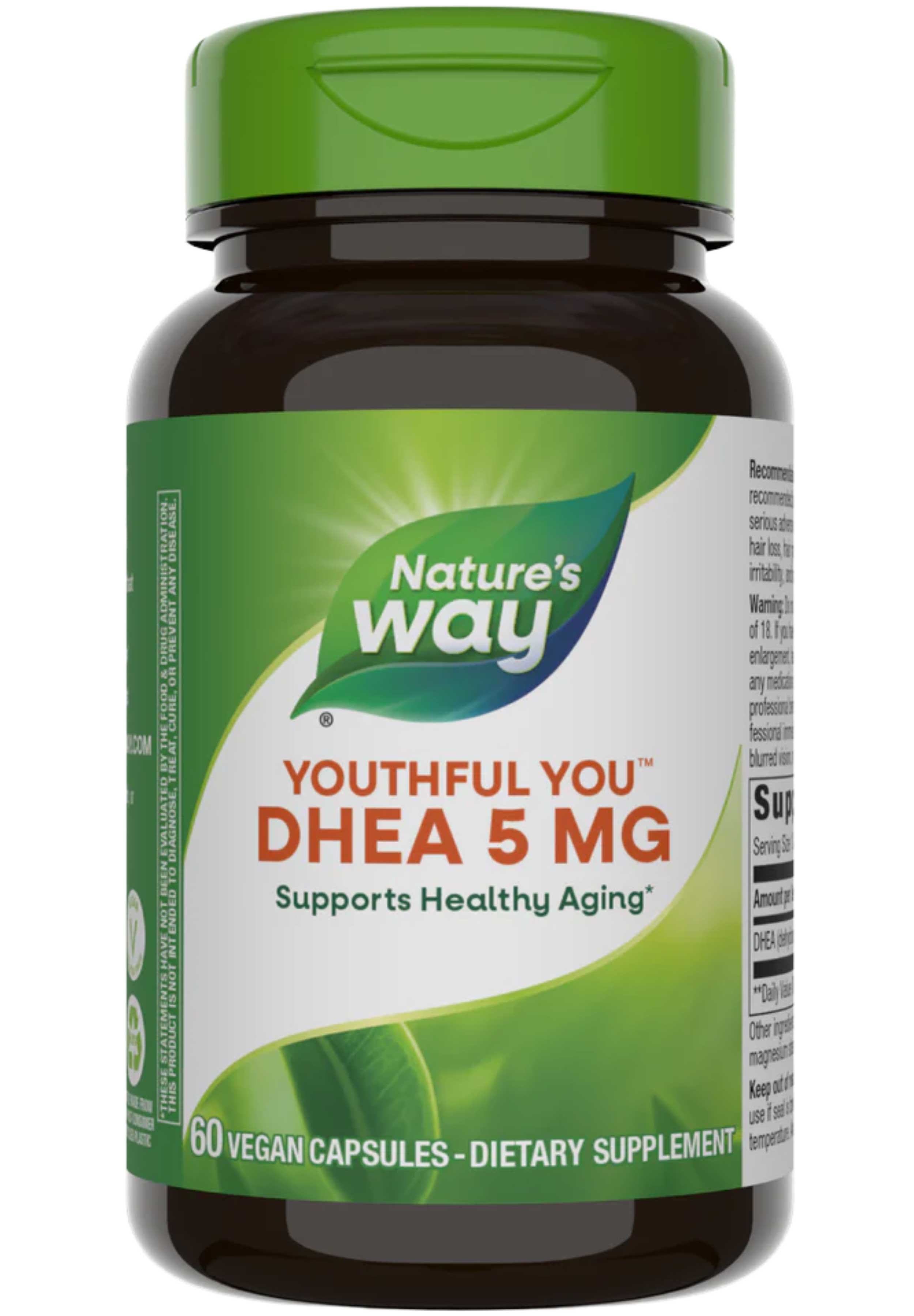 Nature's Way Youthful You DHEA 5 mg (Formerly Enzymatic Therapy Youthful You DHEA 5 mg)