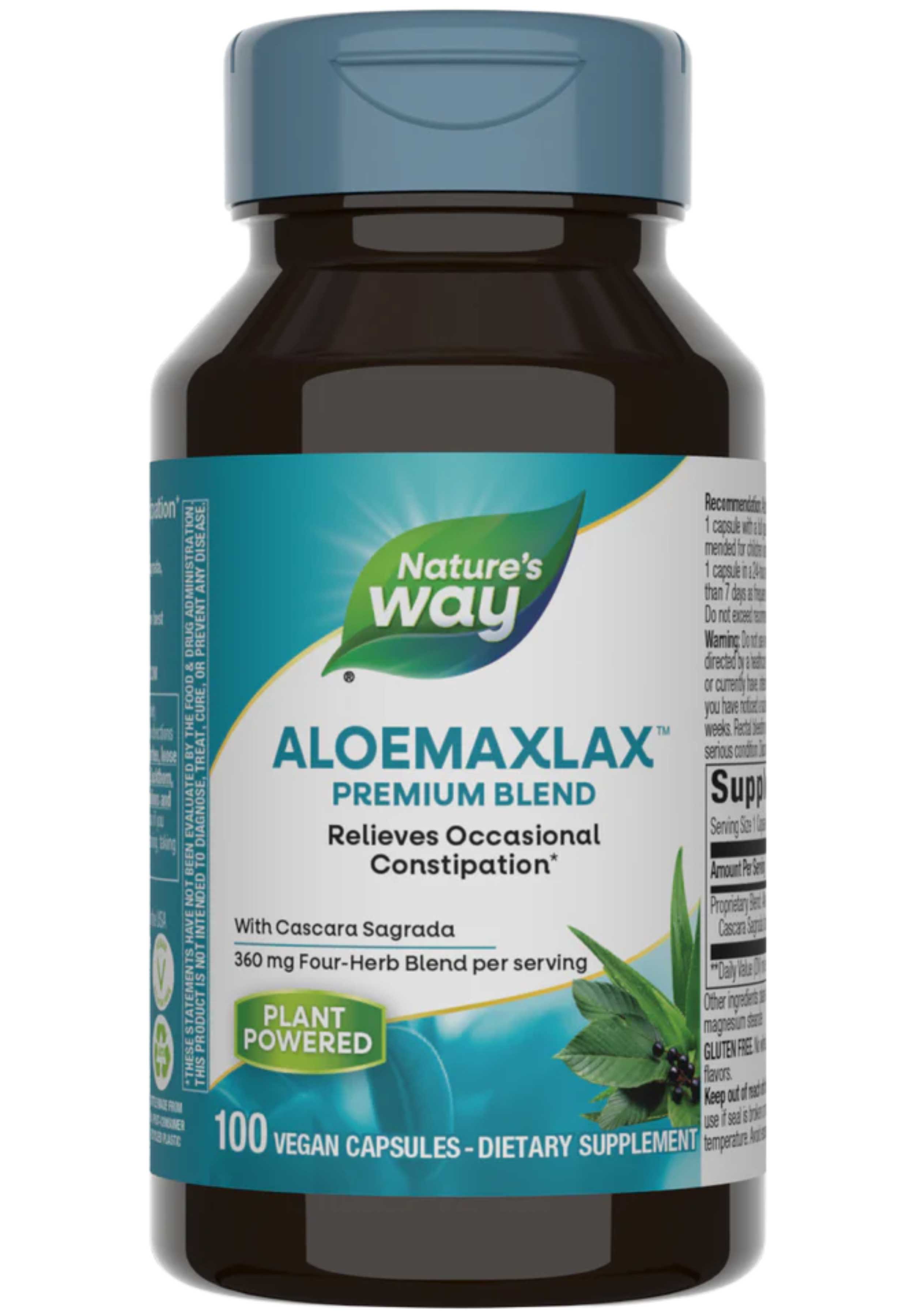 Nature's Way AloeMaxLax with Cascara Sagrada