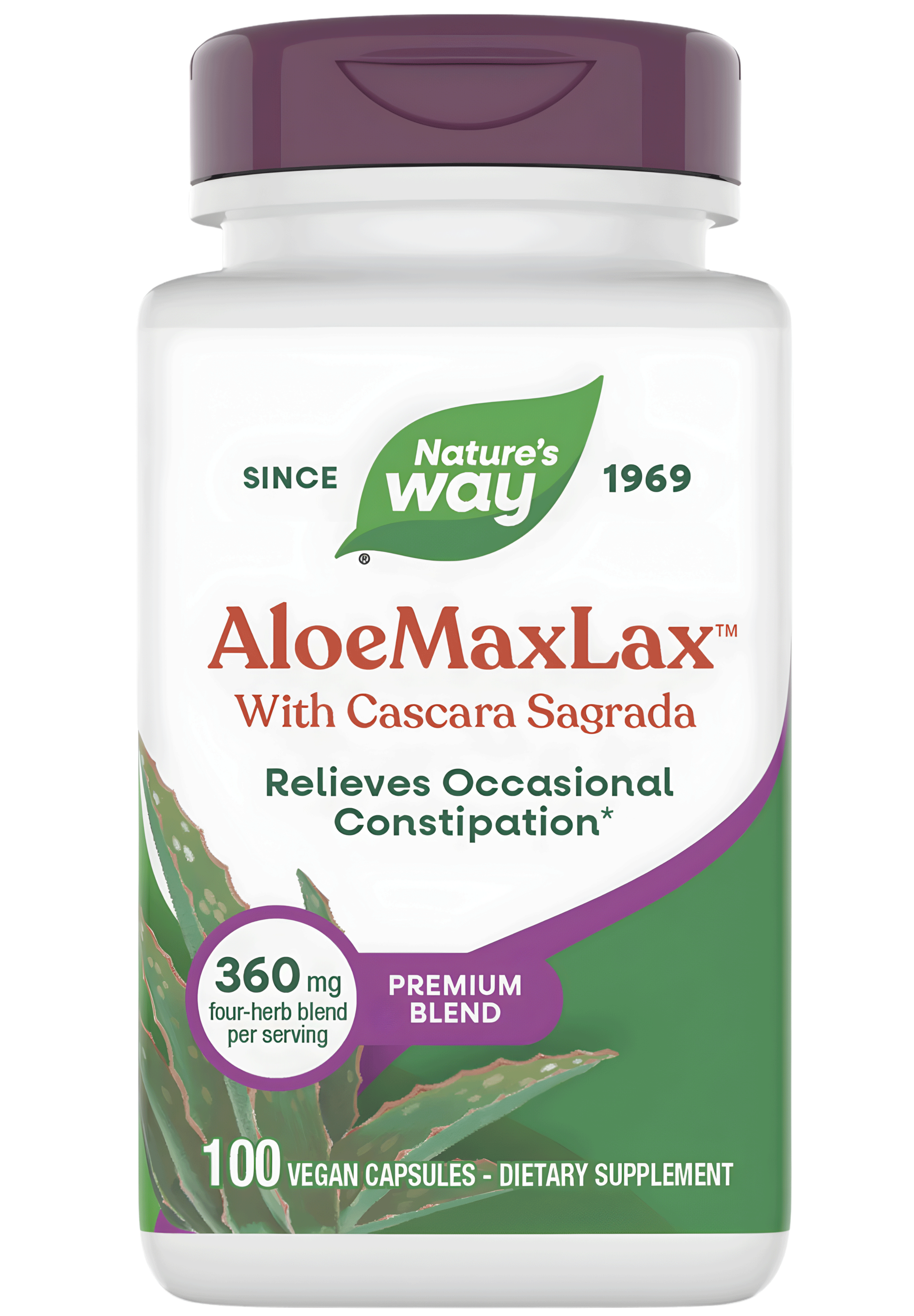 Nature's Way AloeMaxLax with Cascara Sagrada