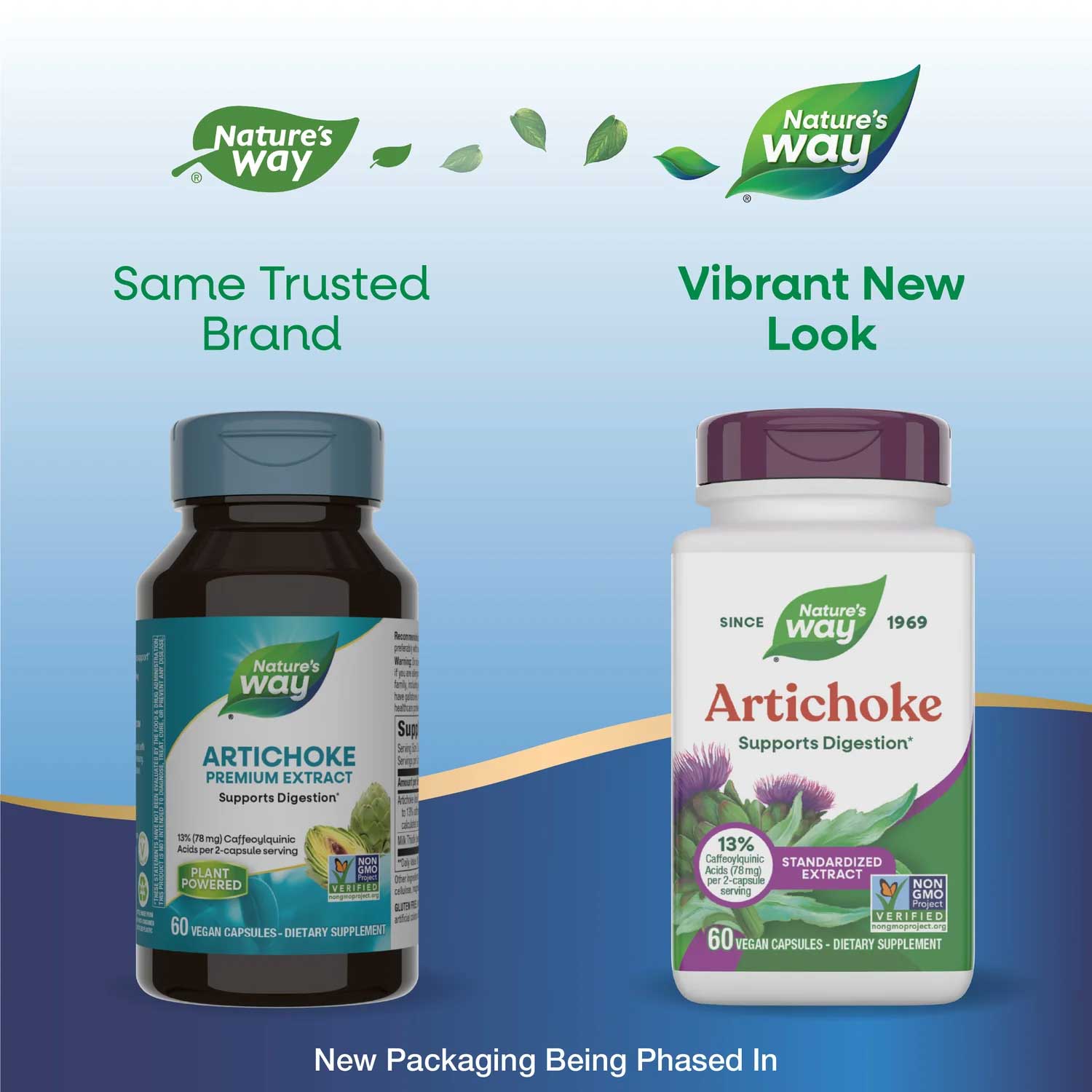Nature's Way Artichoke New Look