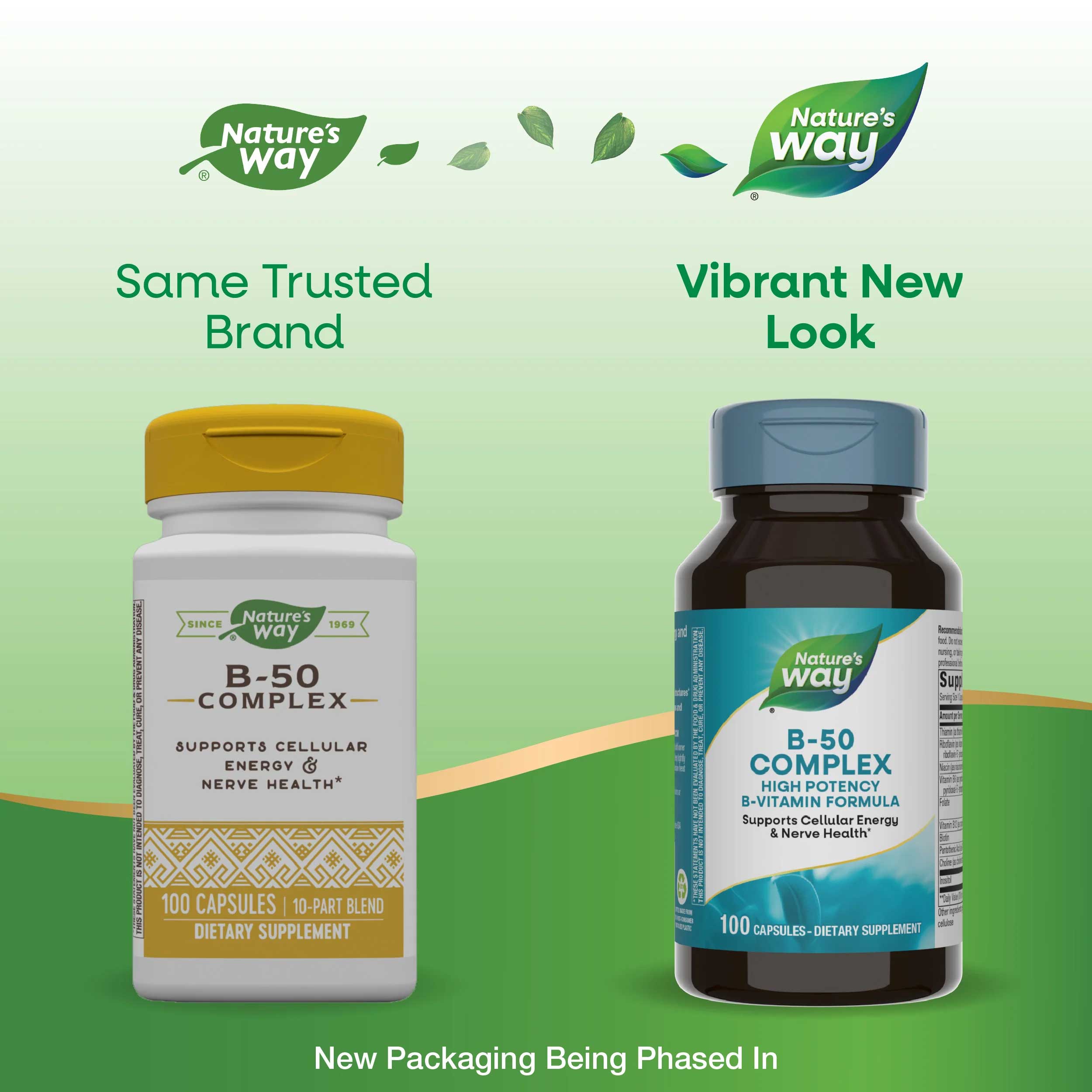 Nature's Way B-50 Complex New Look