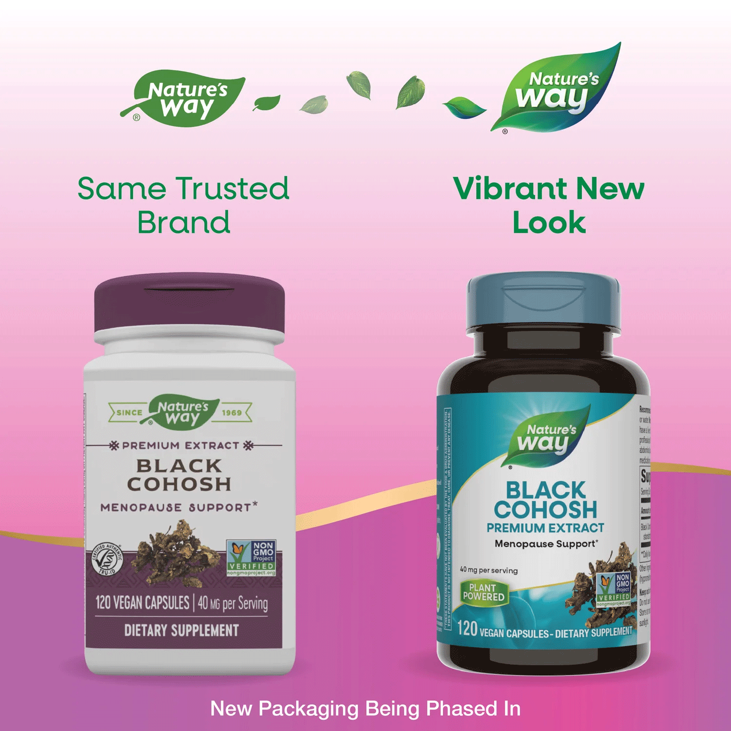 Nature's Way Black Cohosh Premium Extract New Look