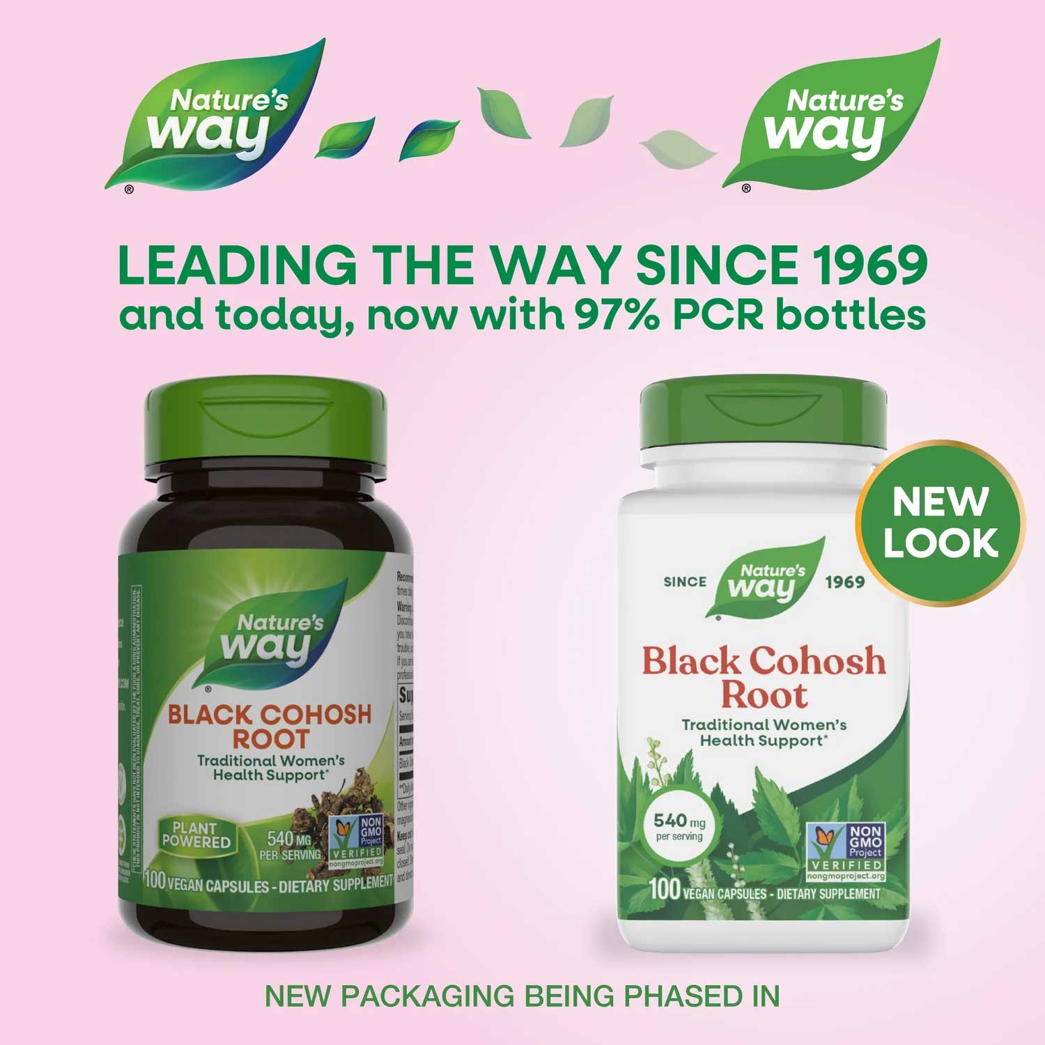 Nature's Way Black Cohosh Root New Look