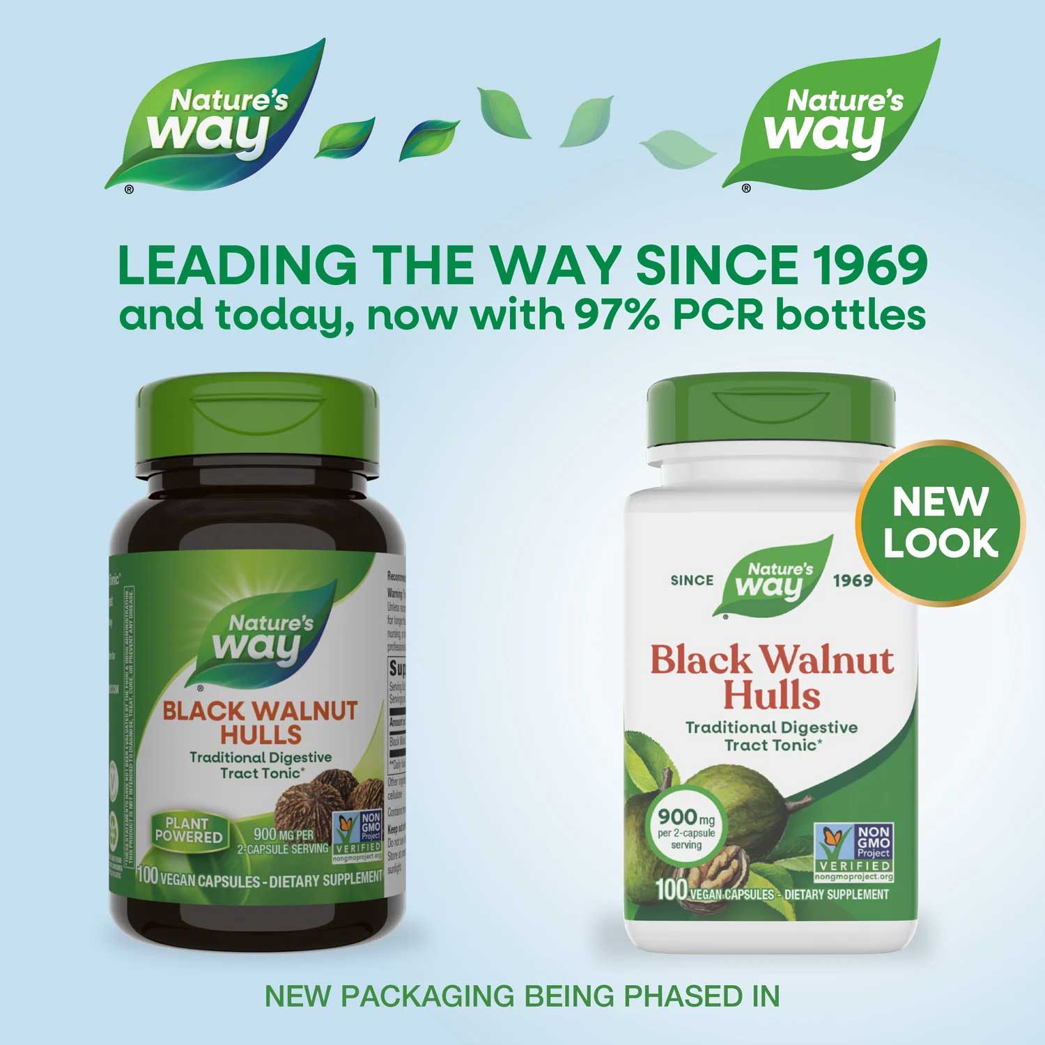 Nature's Way Black Walnut Hulls New Look