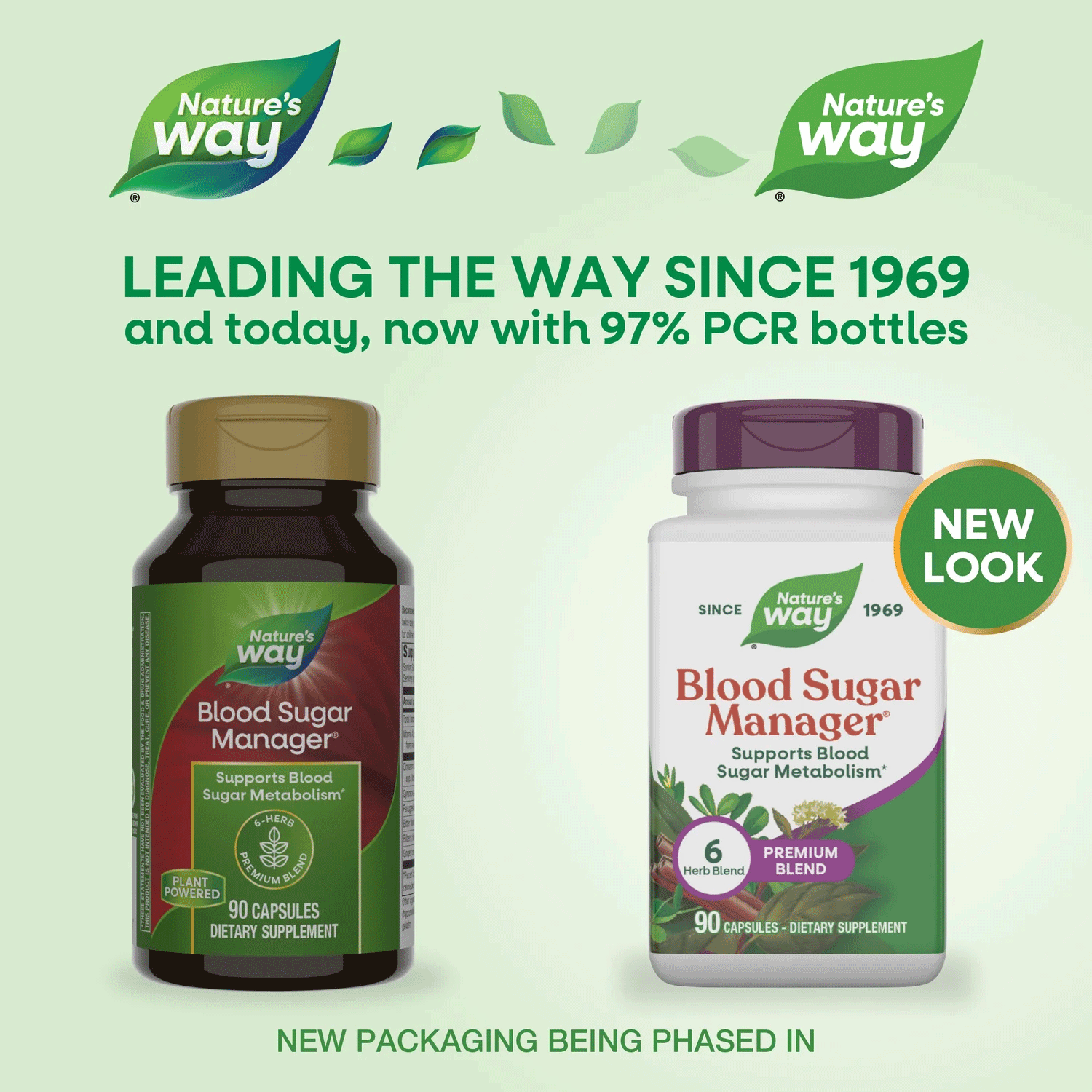 Nature's Way Blood Sugar Manager New Look