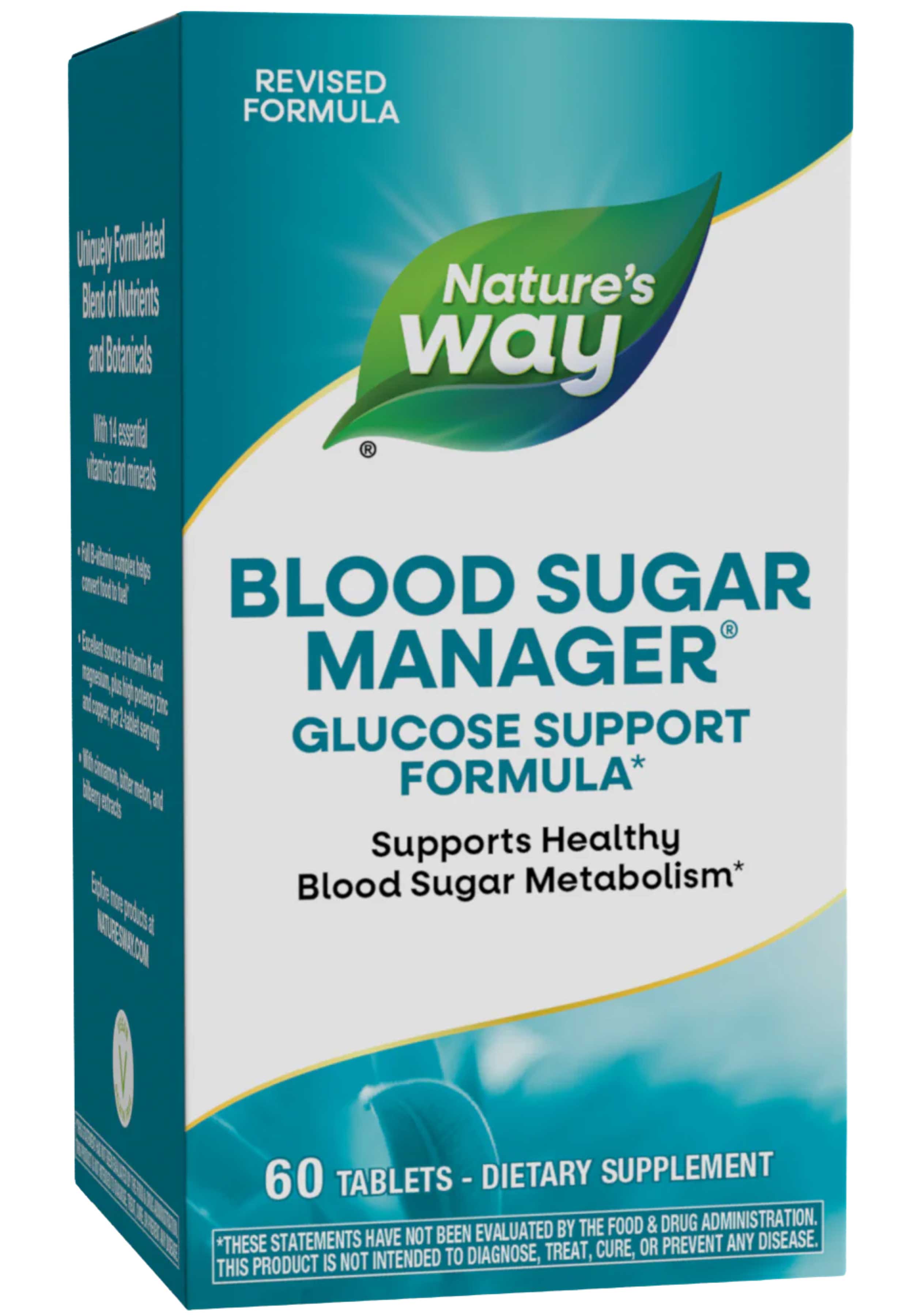 Nature's Way Blood Sugar Manager Tablets